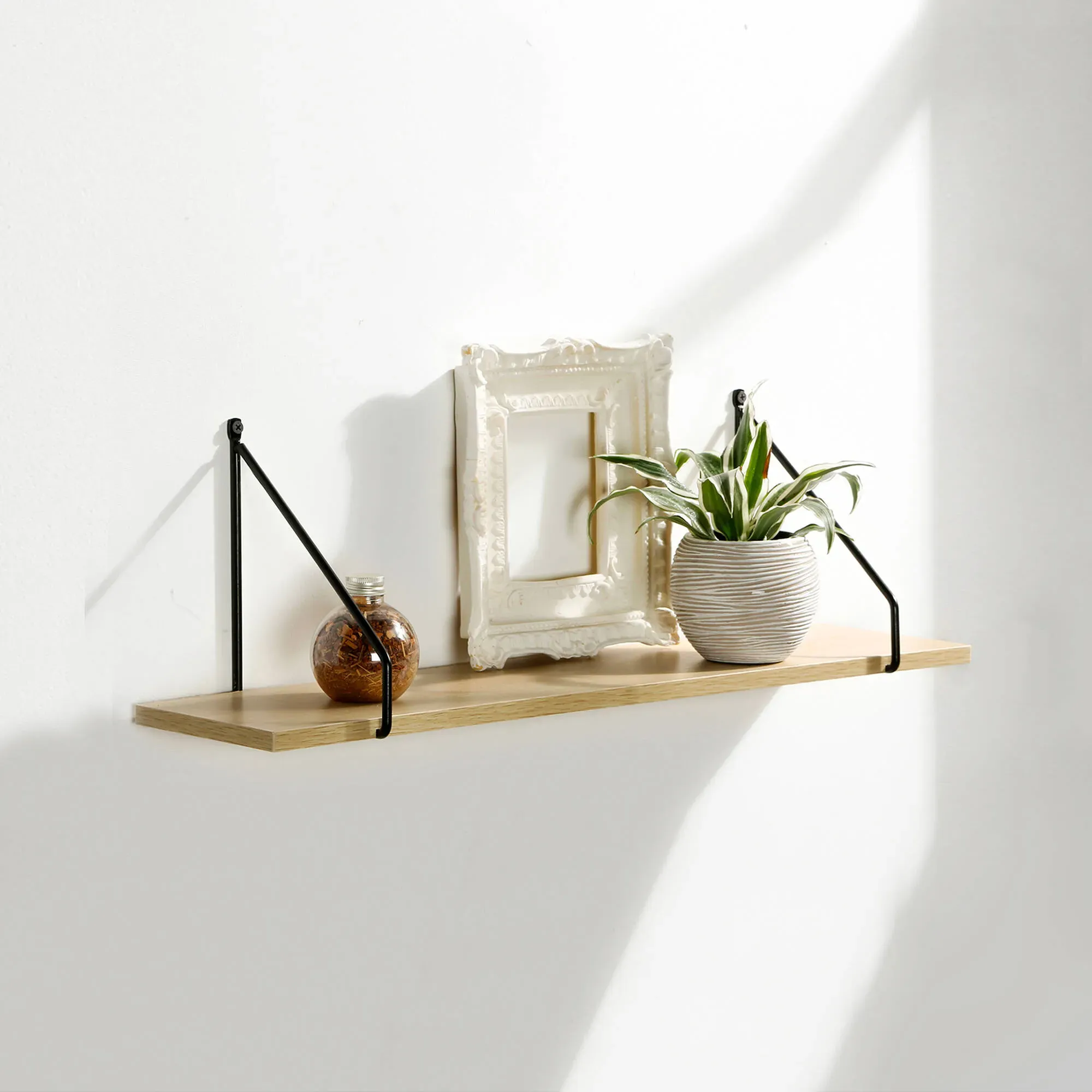 Etagère Style Industriel Métal Et Bois - L 60 Cm - Blancheporte