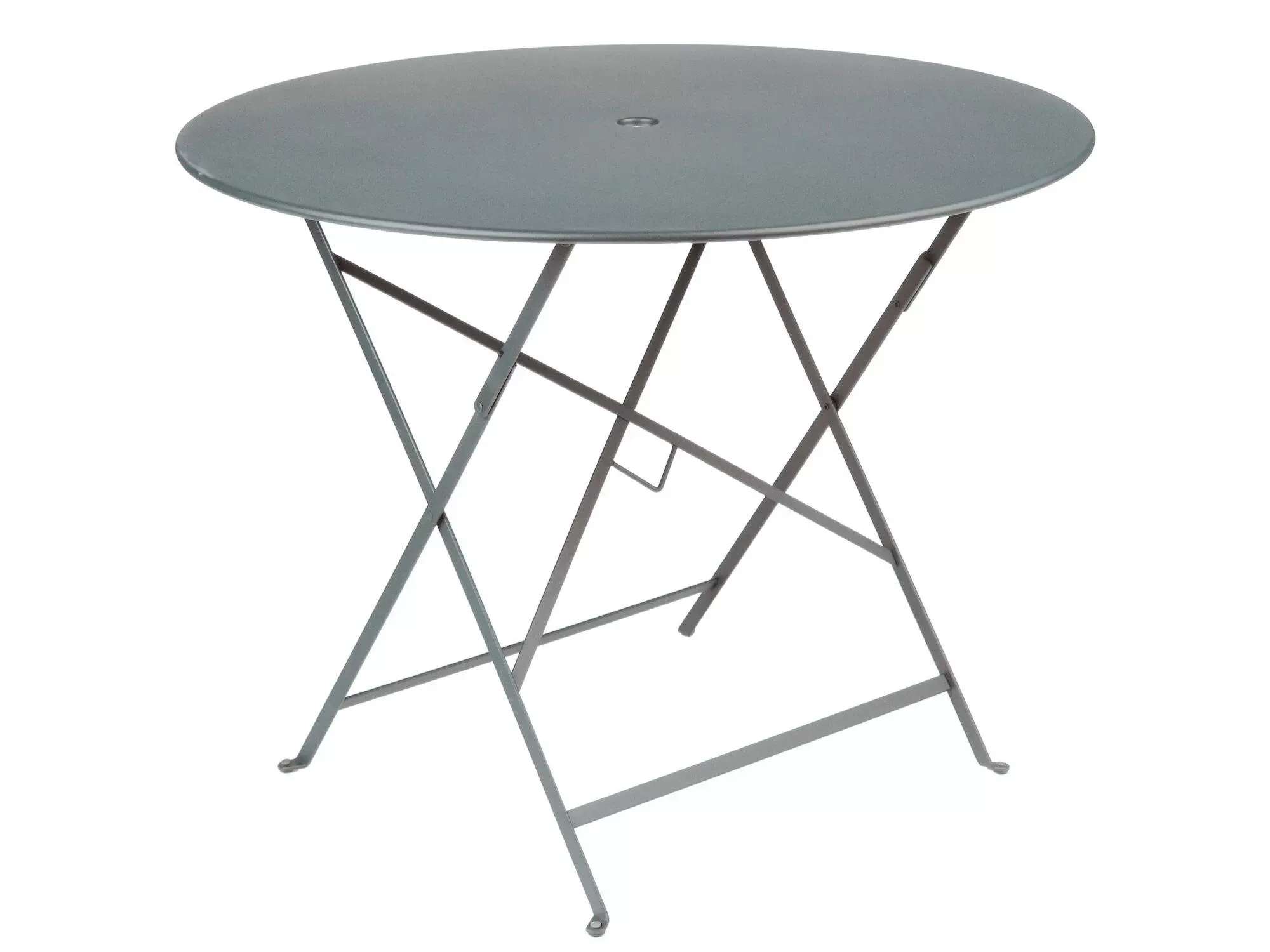 Table Ronde Pliante Ø96 cm Bistro en Acier