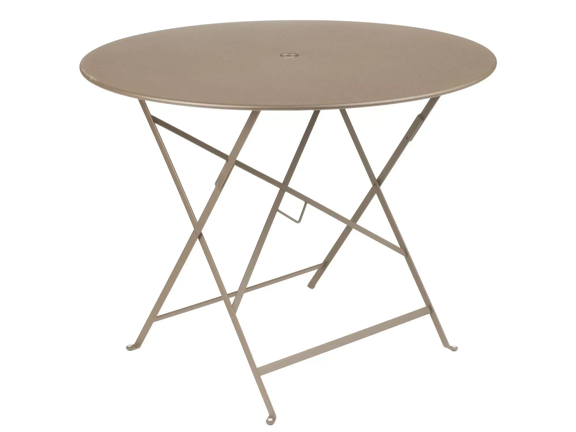 Table Ronde Pliante Ø96 cm Bistro en Acier