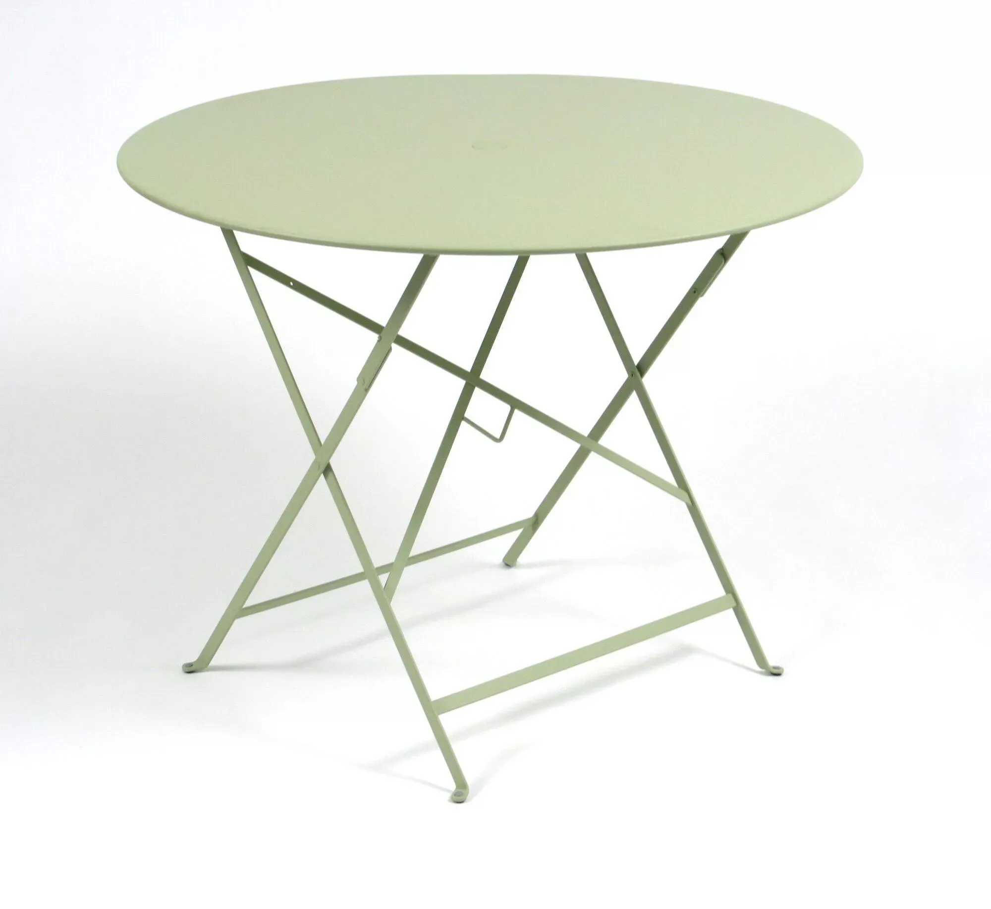 Table Ronde Pliante Ø96 cm Bistro en Acier