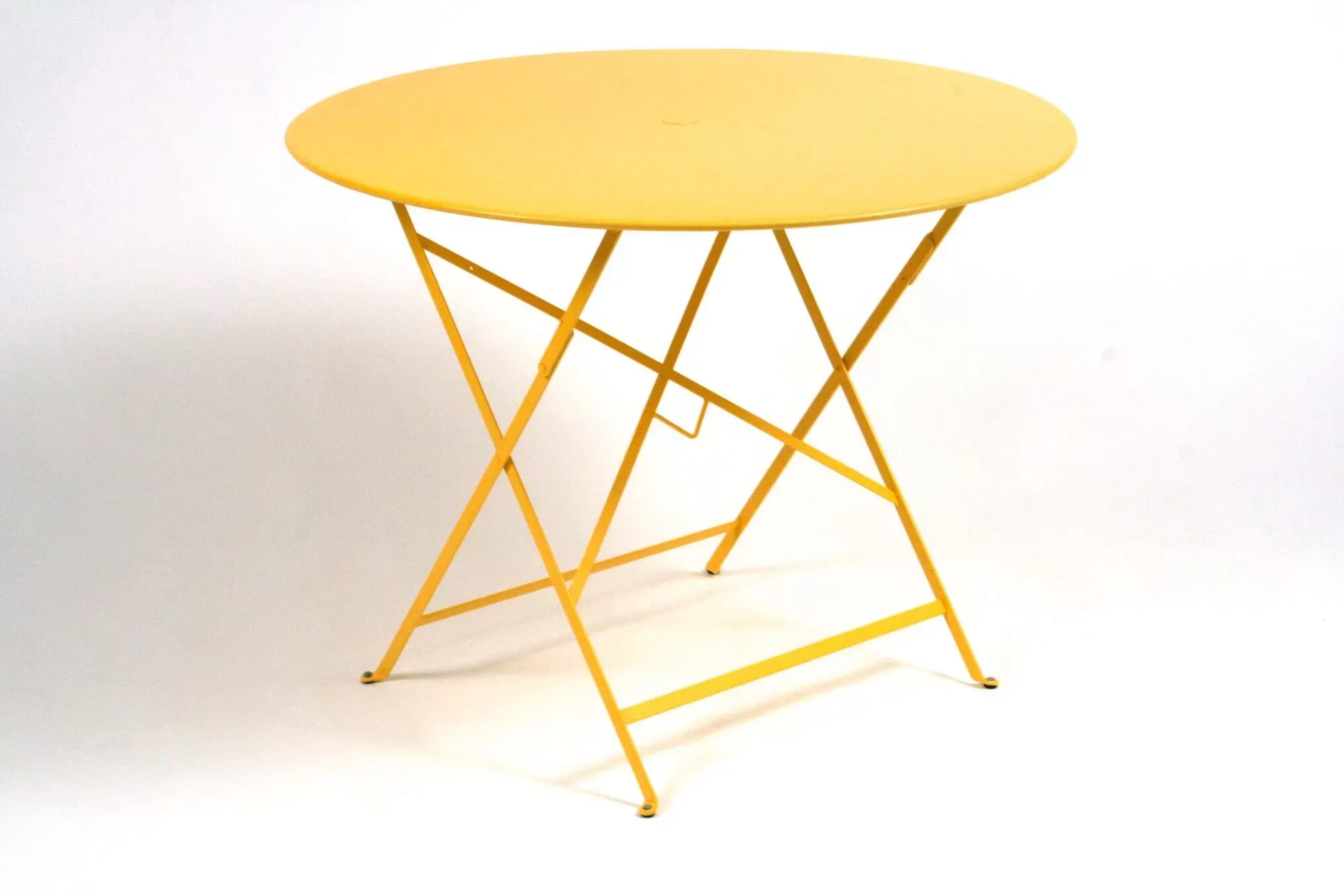 Table Ronde Pliante Ø96 cm Bistro en Acier