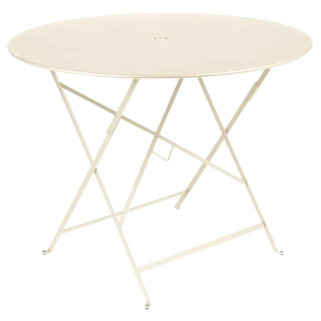 Table Ronde Pliante Ø96 cm Bistro en Acier