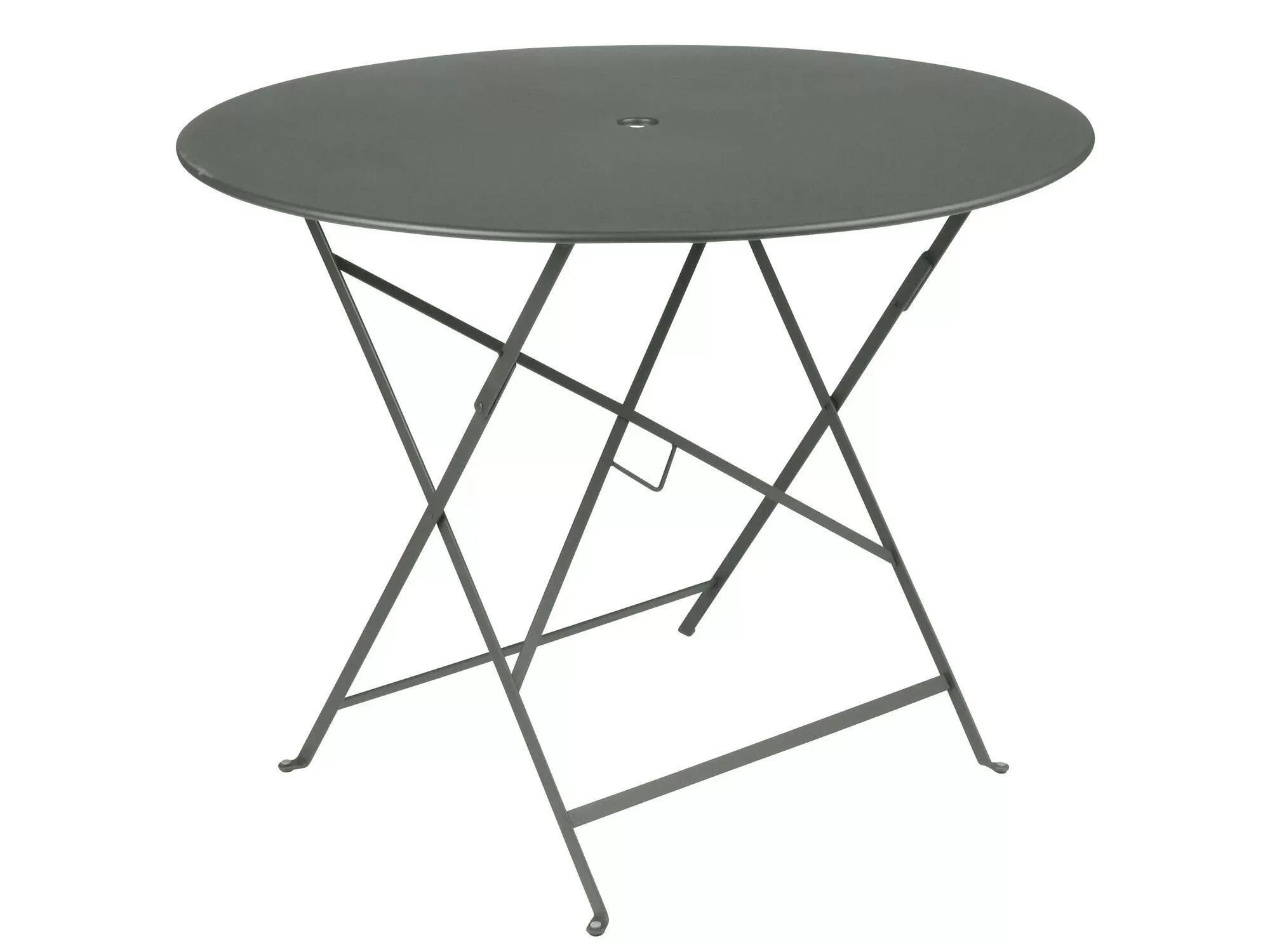Table Ronde Pliante Ø96 cm Bistro en Acier
