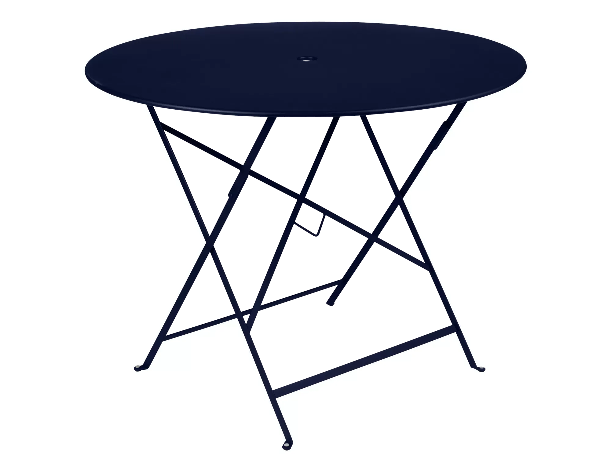 Table Ronde Pliante Ø96 cm Bistro en Acier