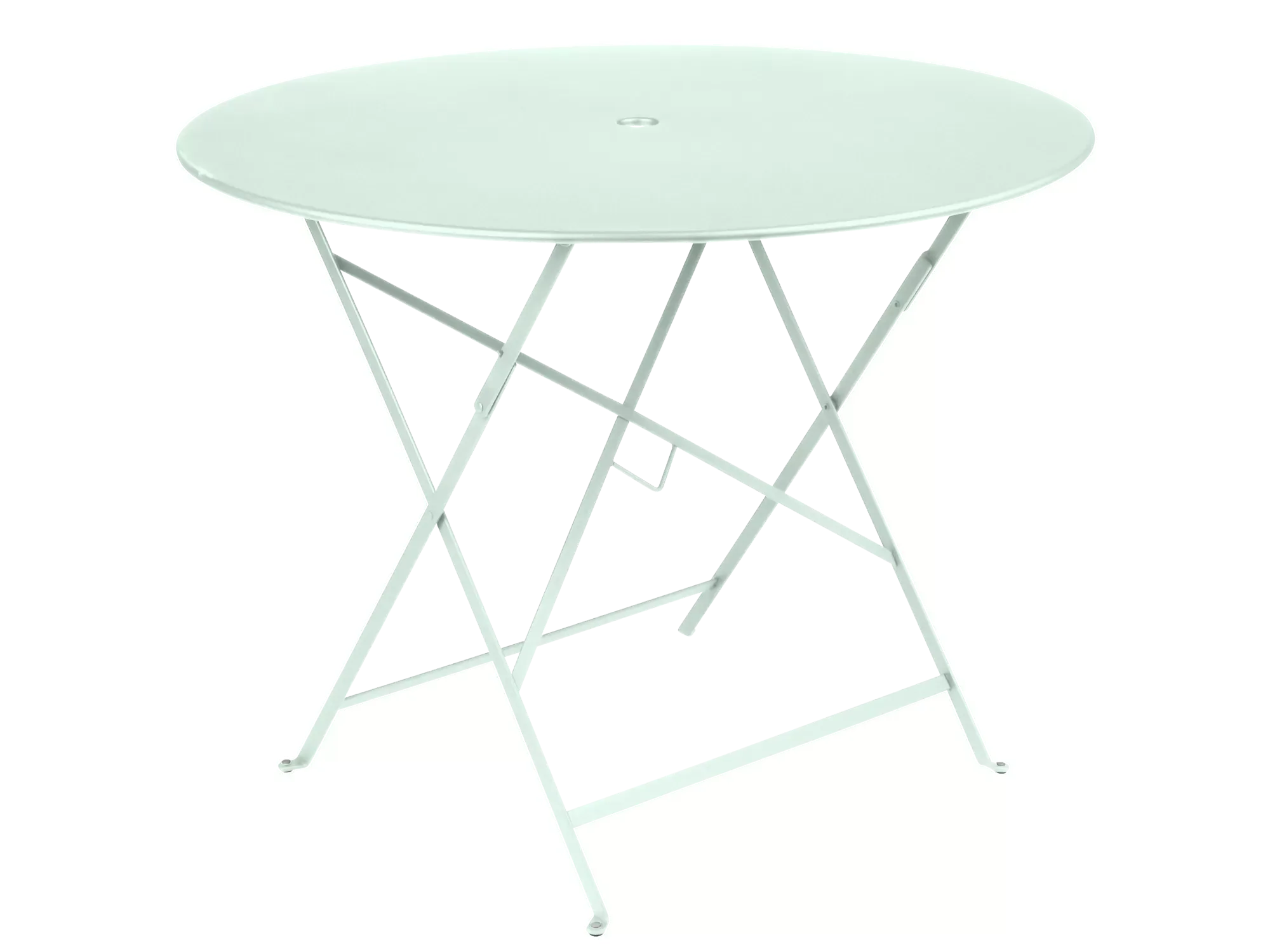 Table Ronde Pliante Ø96 cm Bistro en Acier