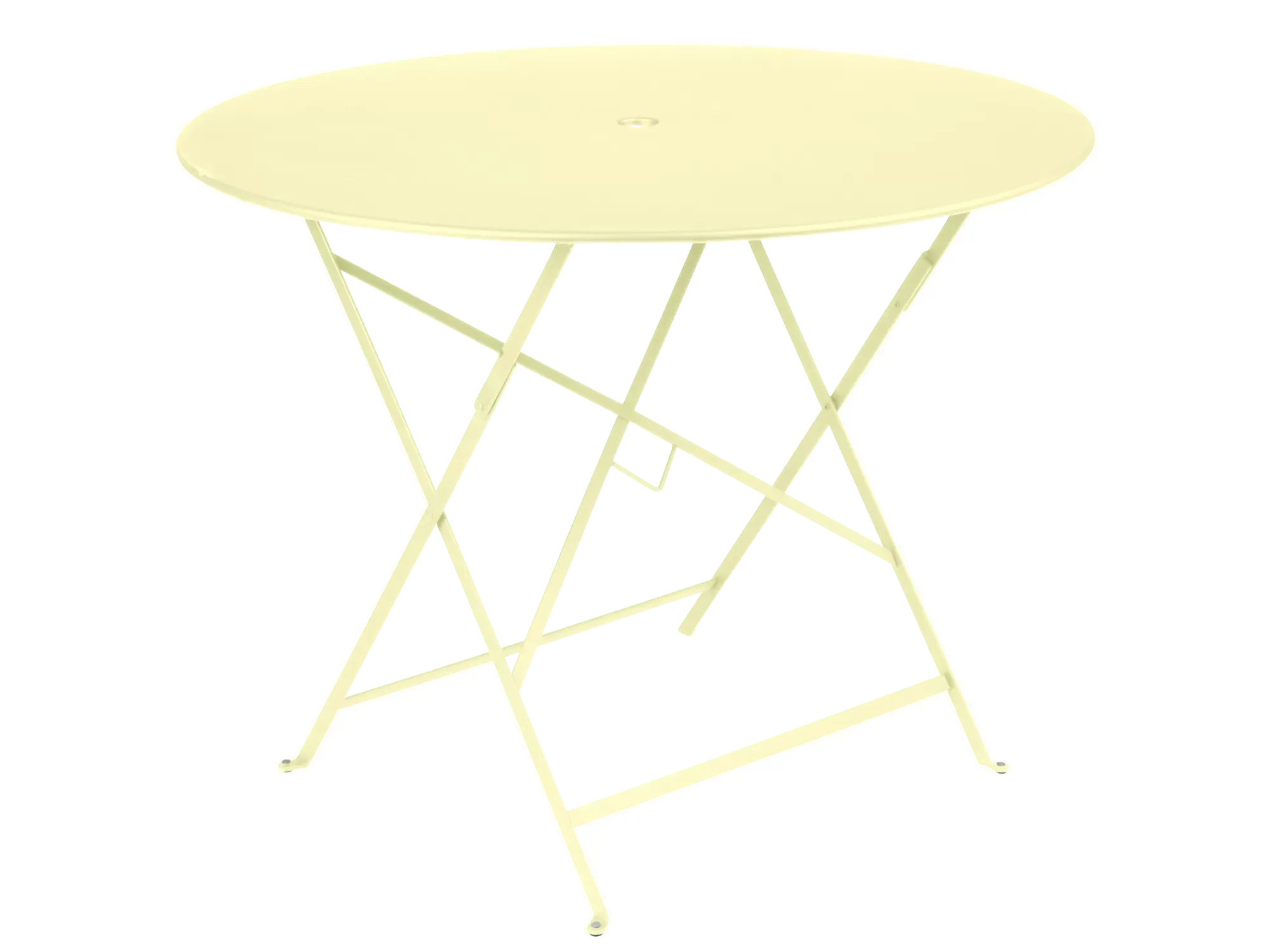 Table Ronde Pliante Ø96 cm Bistro en Acier