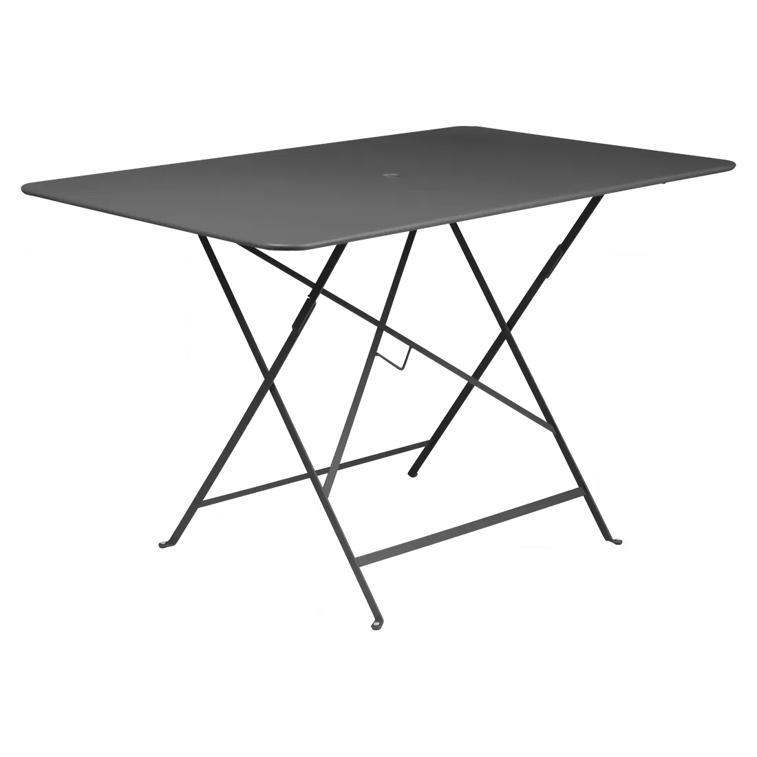 Table Rectangulaire Pliante 117 x 77 cm Bistro en Acier