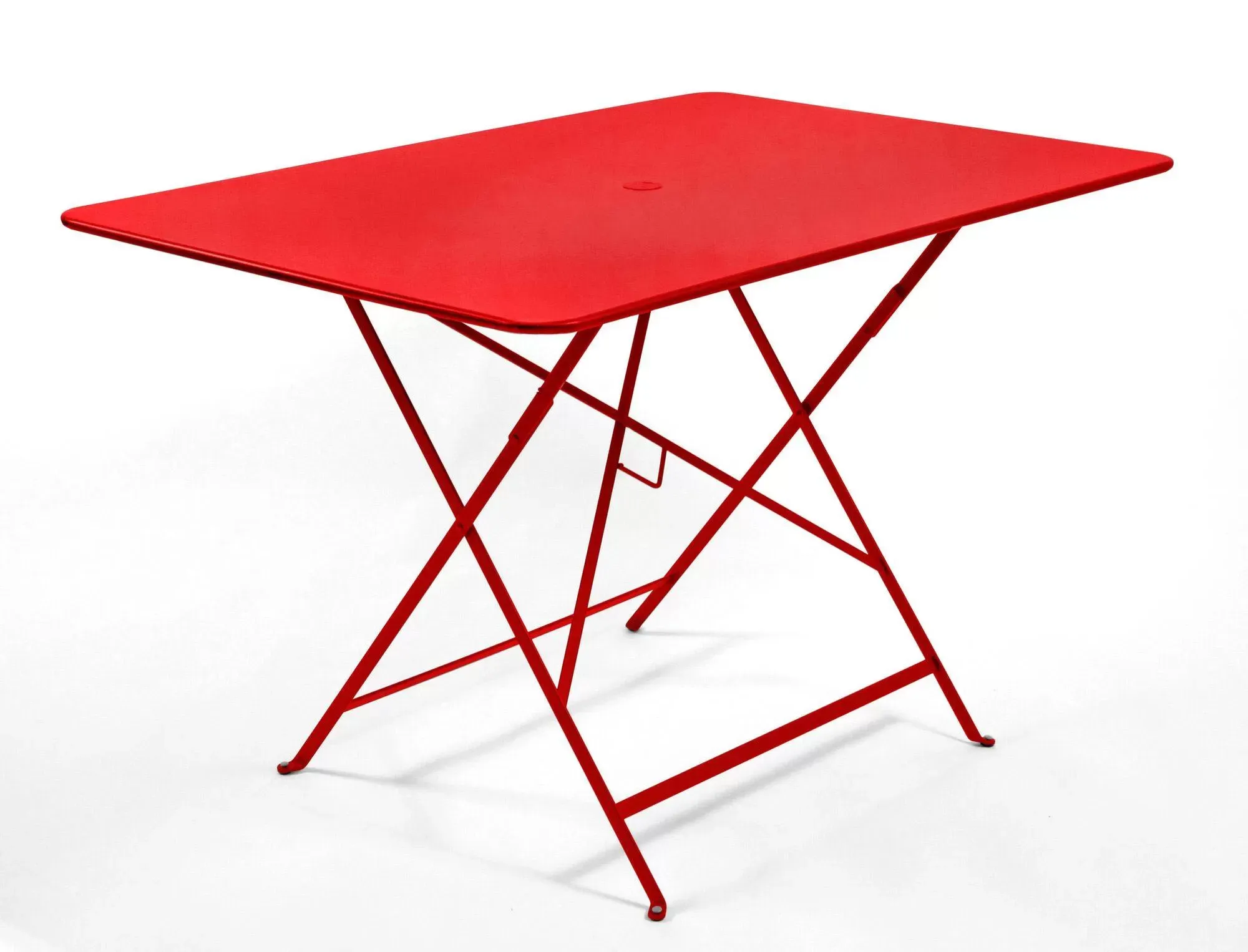 Table Rectangulaire Pliante 117 x 77 cm Bistro en Acier