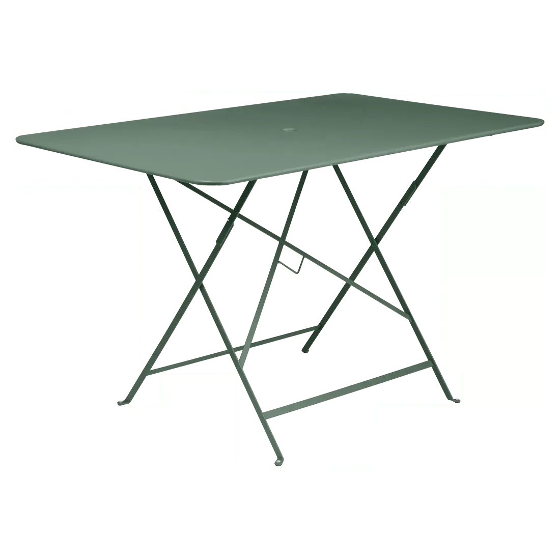 Table Rectangulaire Pliante 117 x 77 cm Bistro en Acier