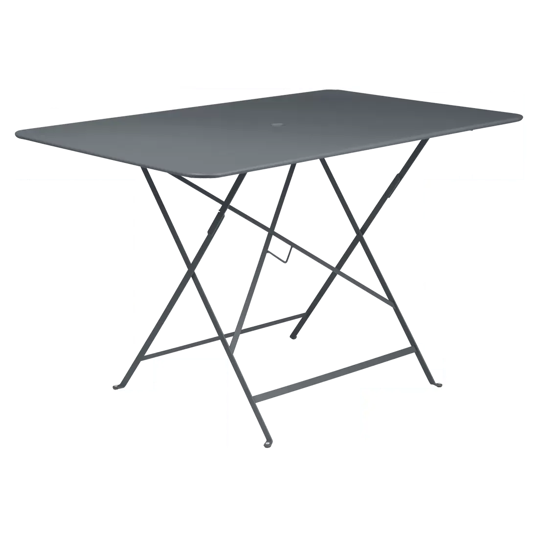 Table Rectangulaire Pliante 117 x 77 cm Bistro en Acier