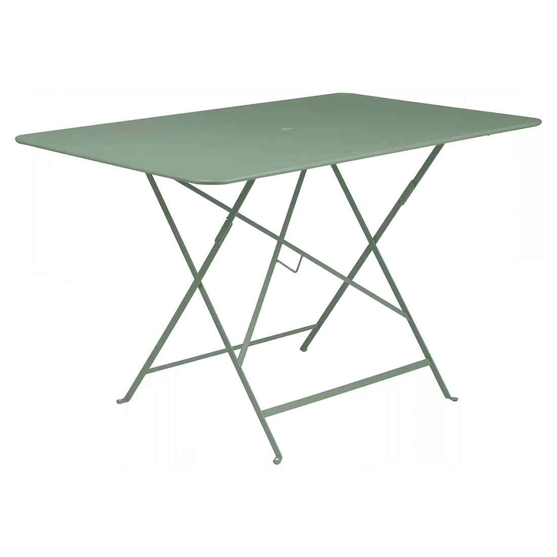 Table Rectangulaire Pliante 117 x 77 cm Bistro en Acier
