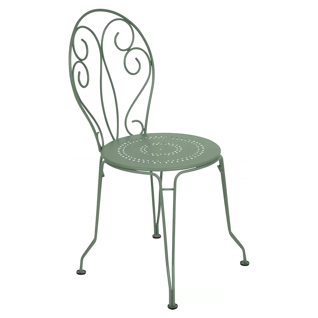 Lot de 2 Chaises Empilables Montmartre en Acier