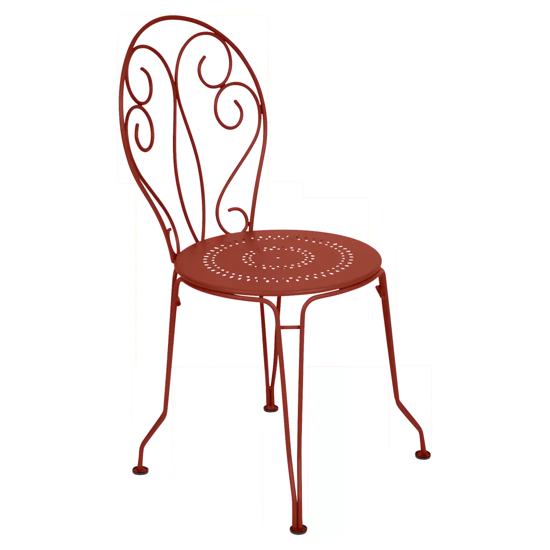 Lot de 2 Chaises Empilables Montmartre en Acier