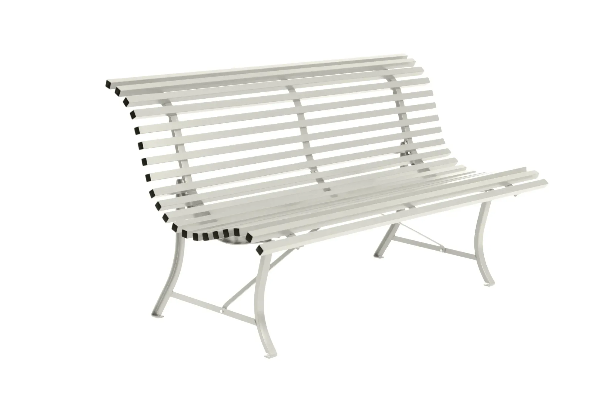 Banc 3 Places 150 cm Louisiane en Acier