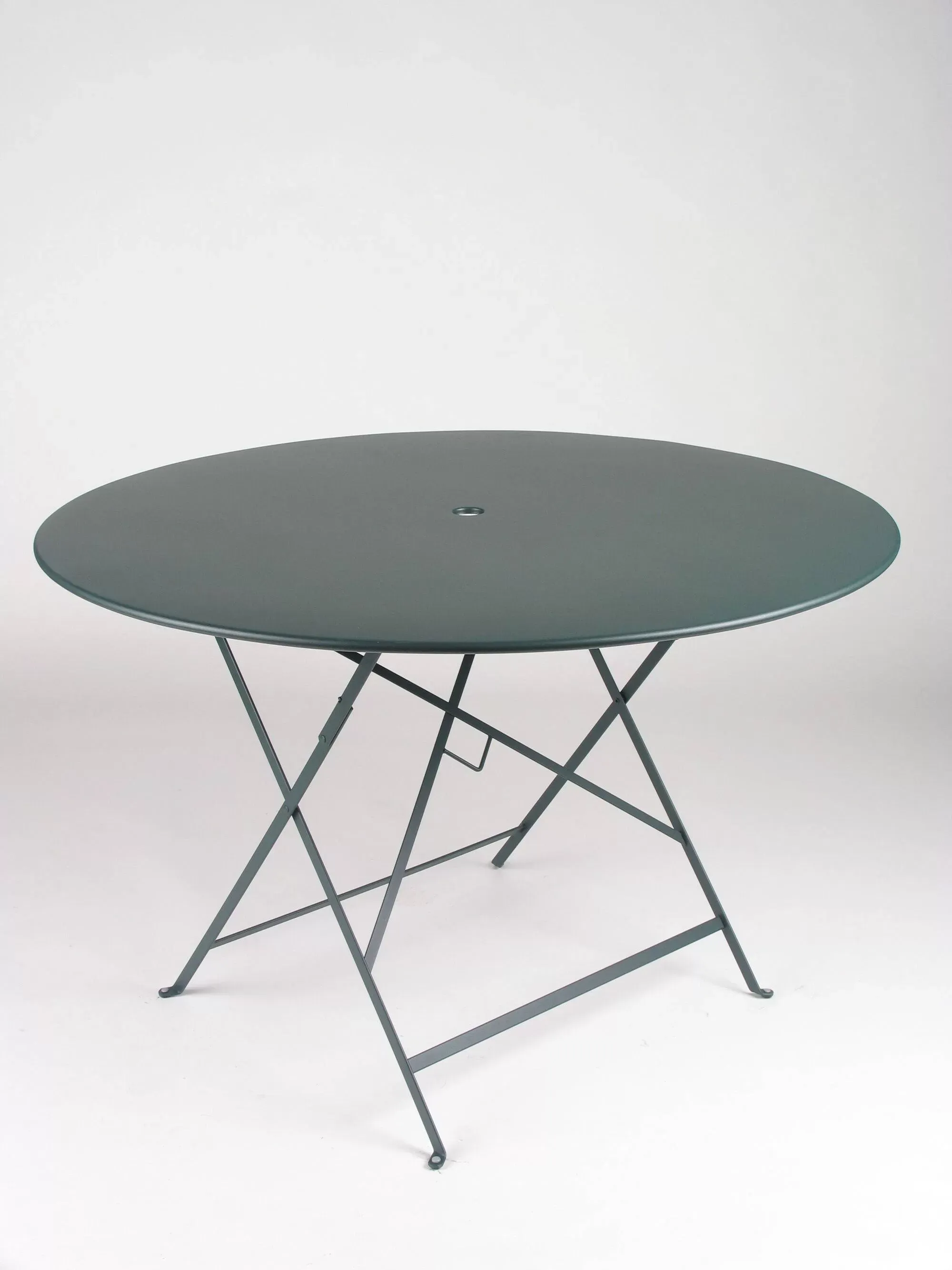 Table Ronde Pliante Ø117 cm Bistro en Acier