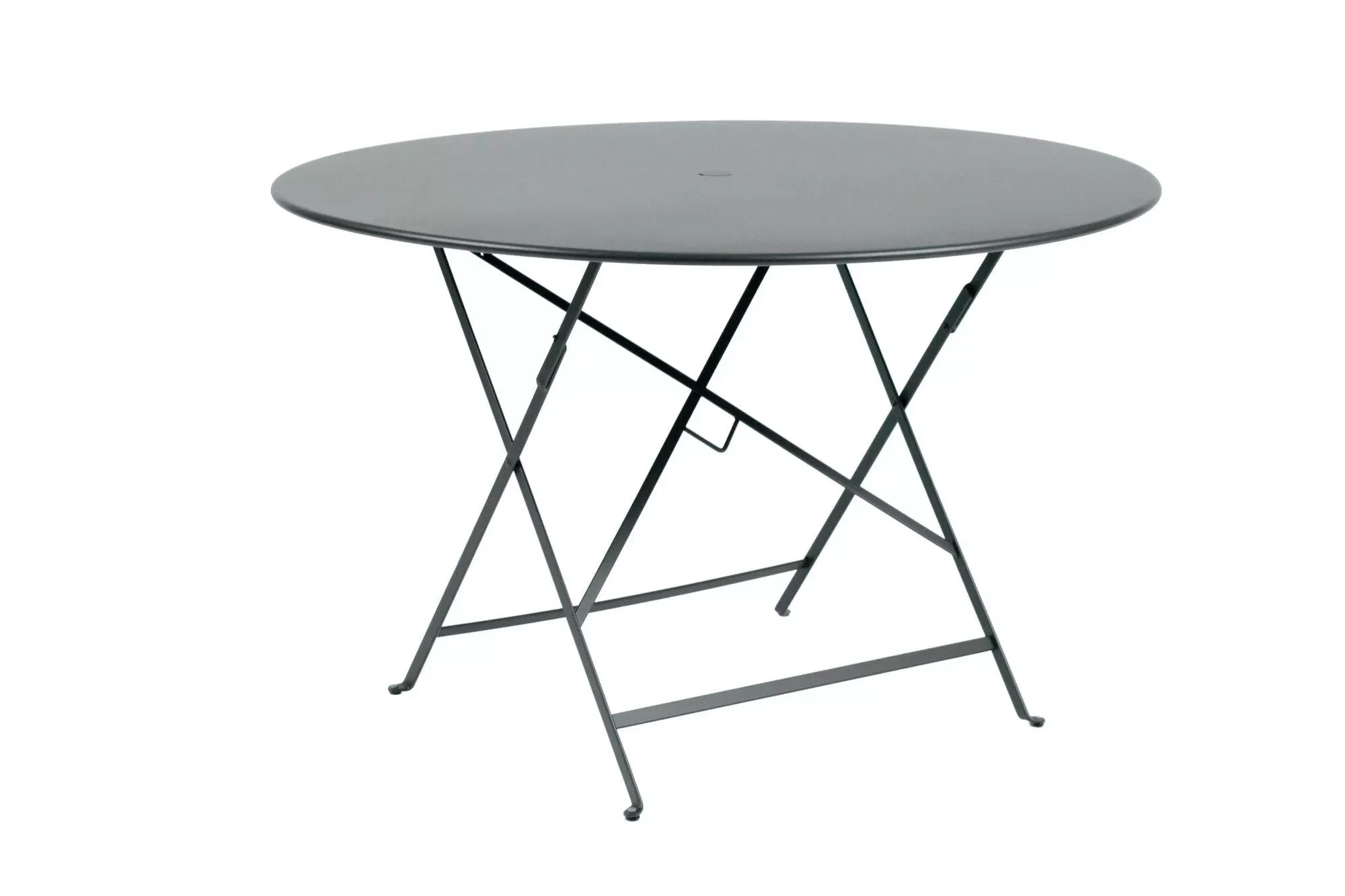 Table Ronde Pliante Ø117 cm Bistro en Acier