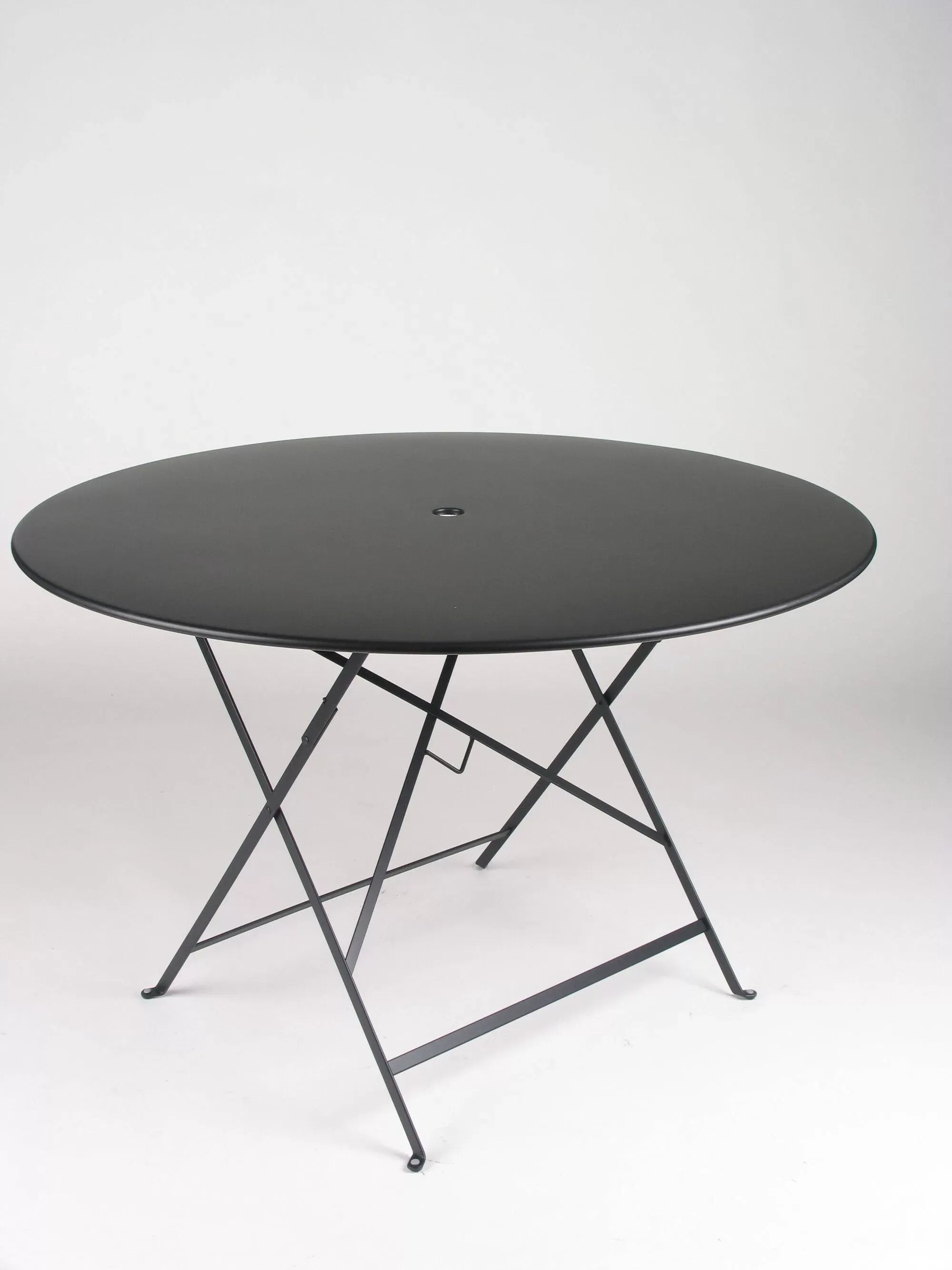 Table Ronde Pliante Ø117 cm Bistro en Acier