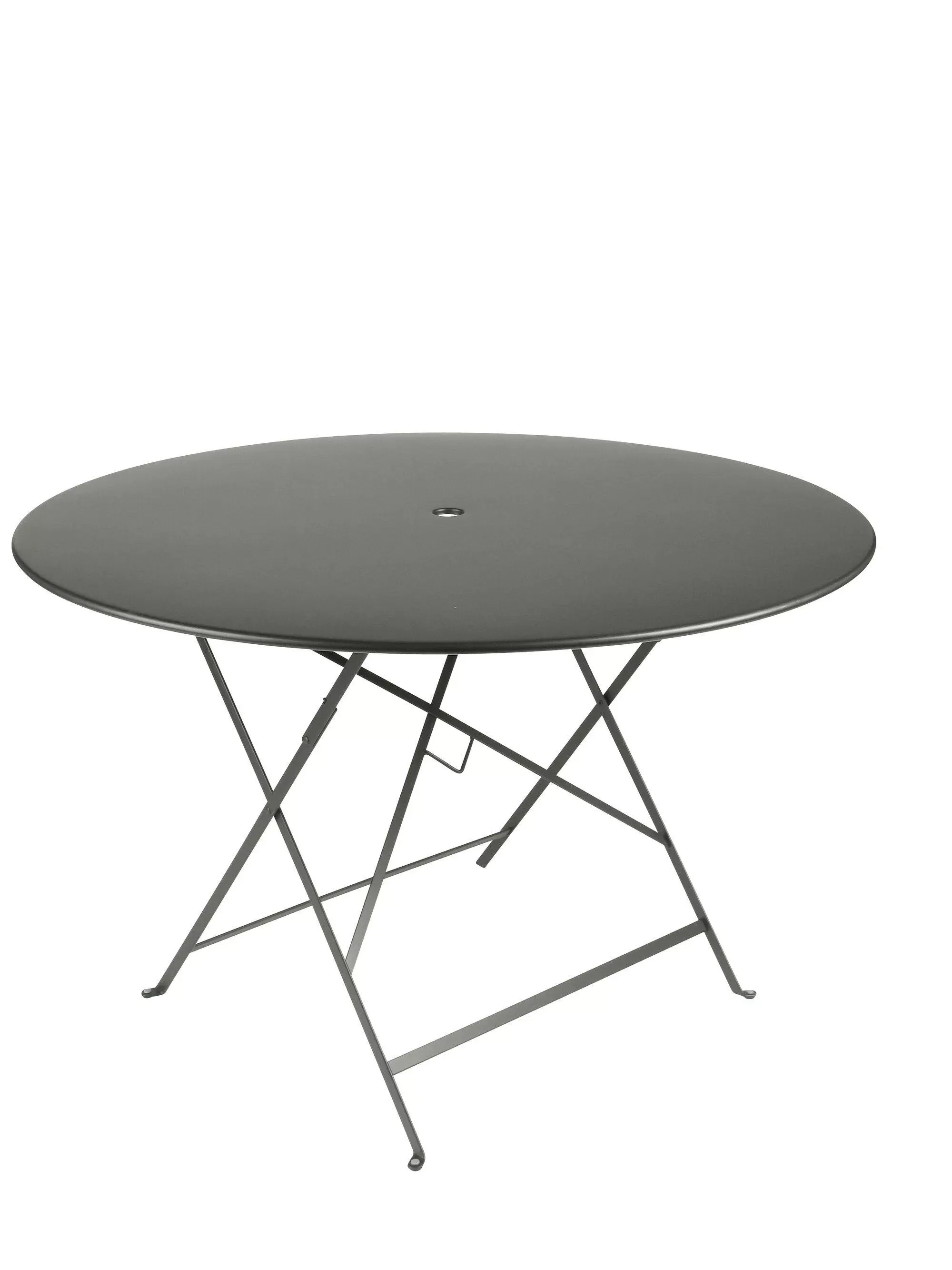 Table Ronde Pliante Ø117 cm Bistro en Acier