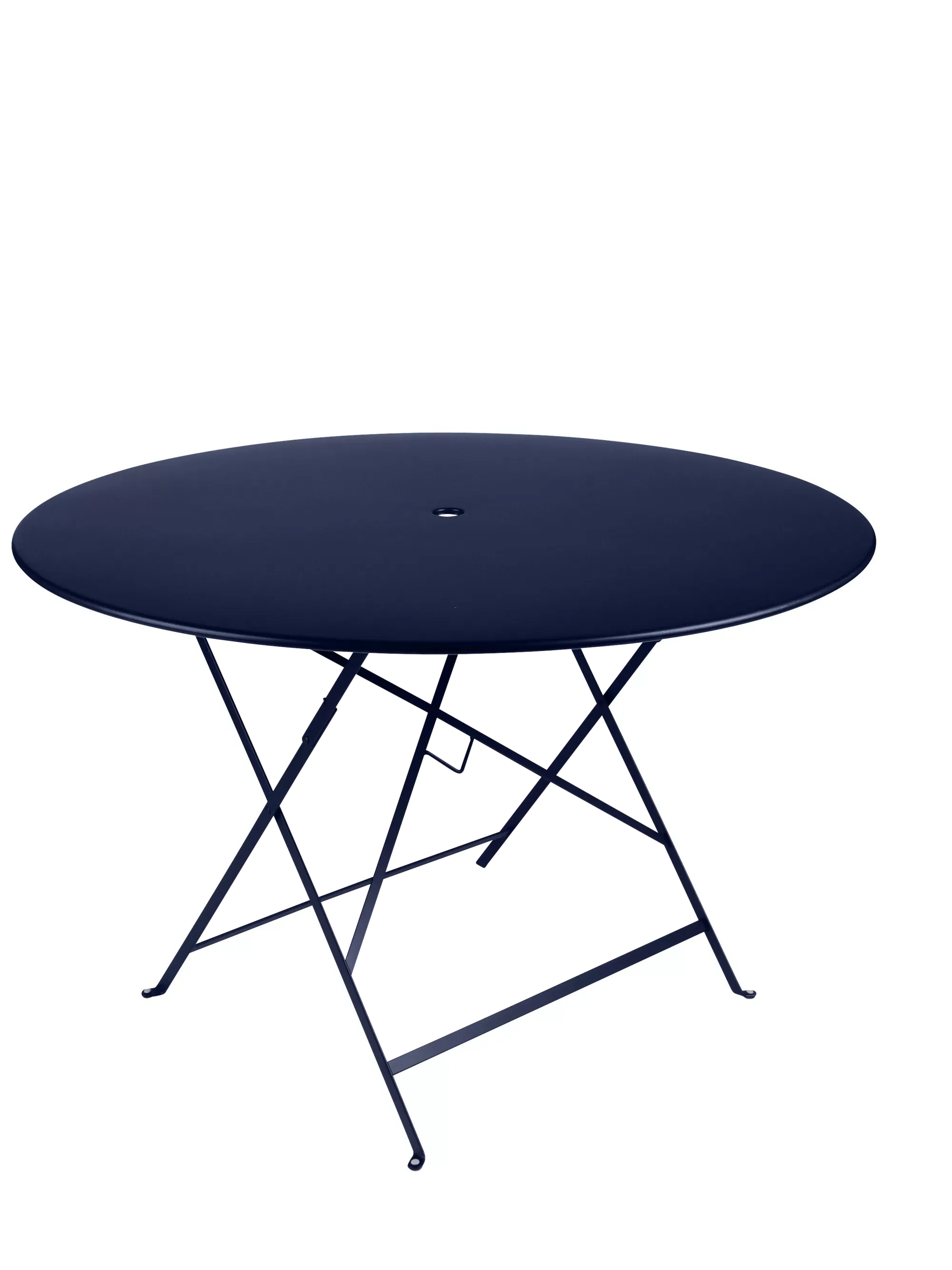 Table Ronde Pliante Ø117 cm Bistro en Acier