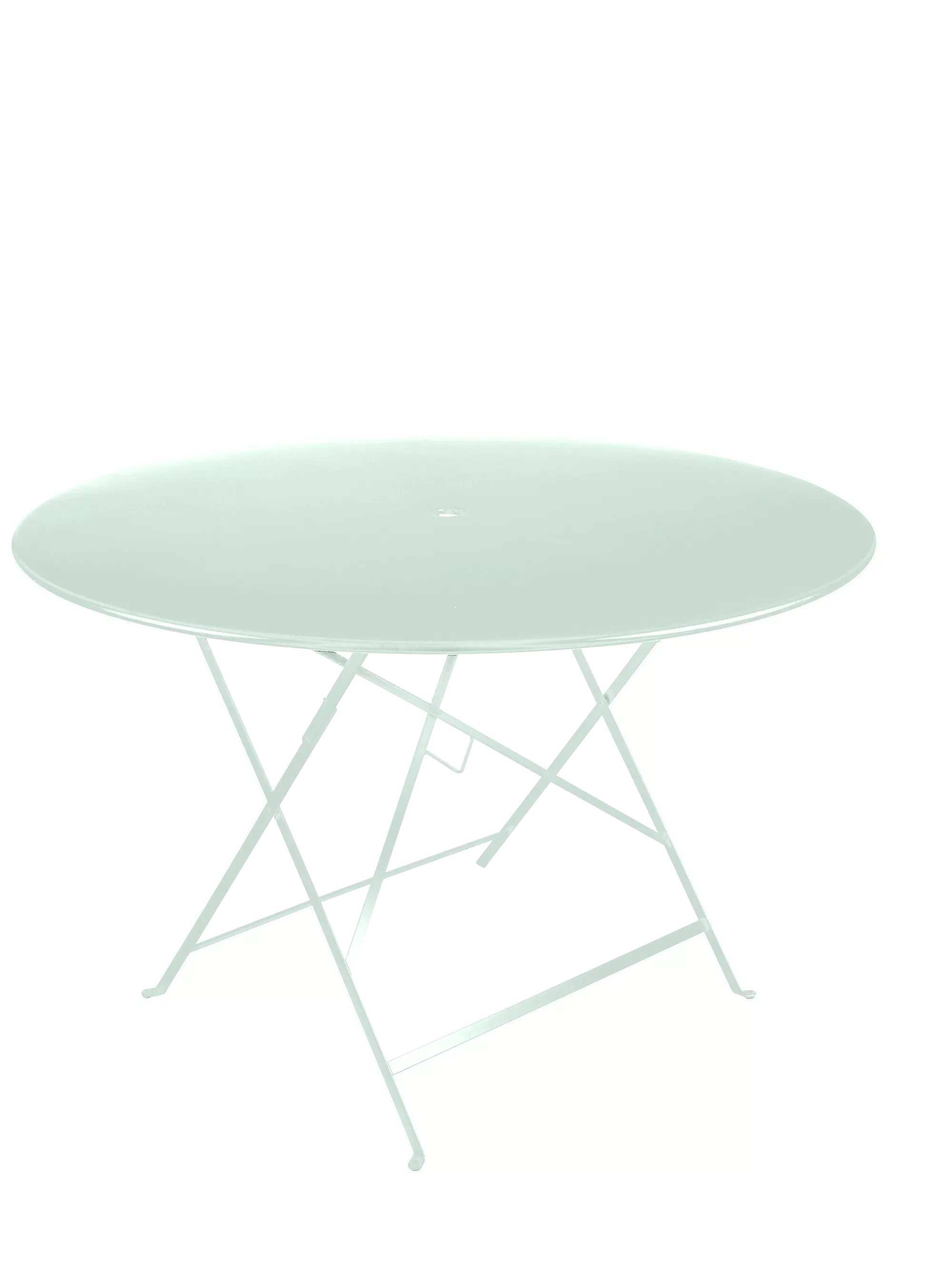 Table Ronde Pliante Ø117 cm Bistro en Acier