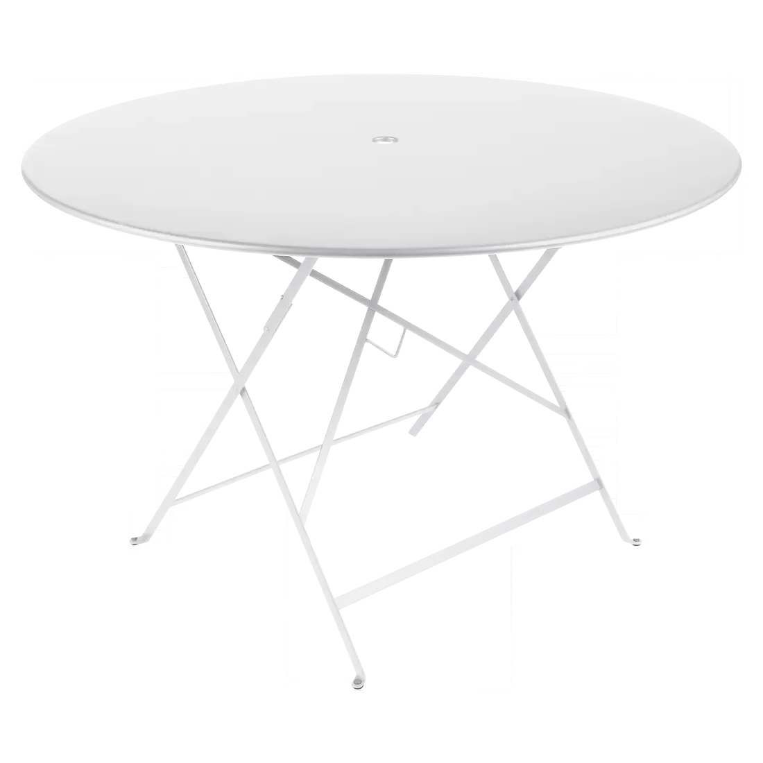 Table Ronde Pliante Ø117 cm Bistro en Acier