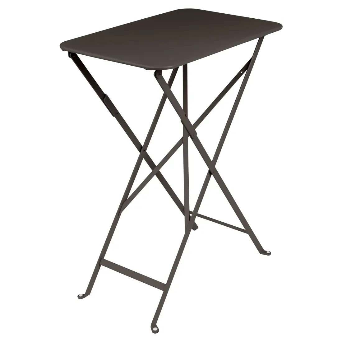 Table Rectangulaire Pliante 57 x 37 cm Bistro en Acier