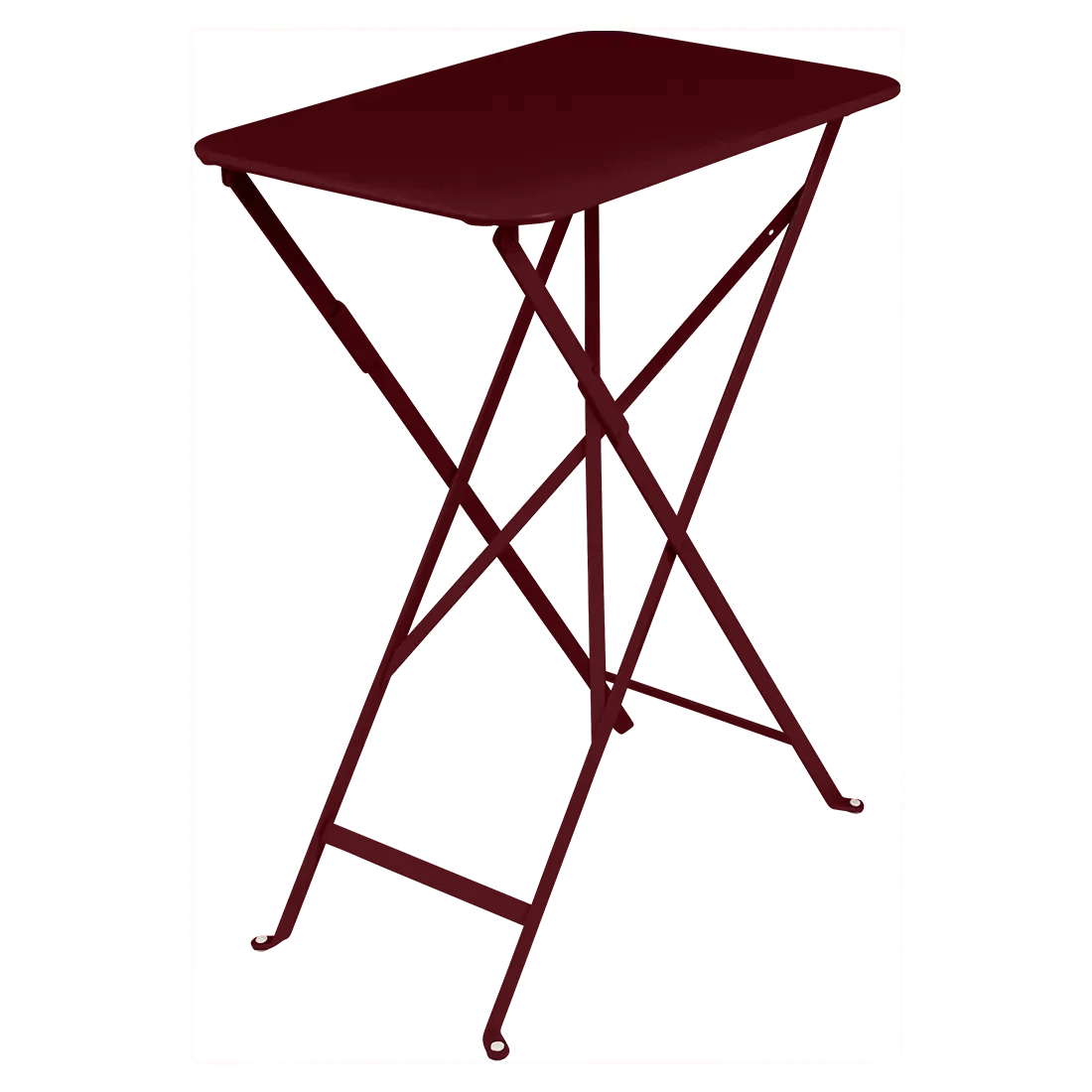 Table Rectangulaire Pliante 57 x 37 cm Bistro en Acier