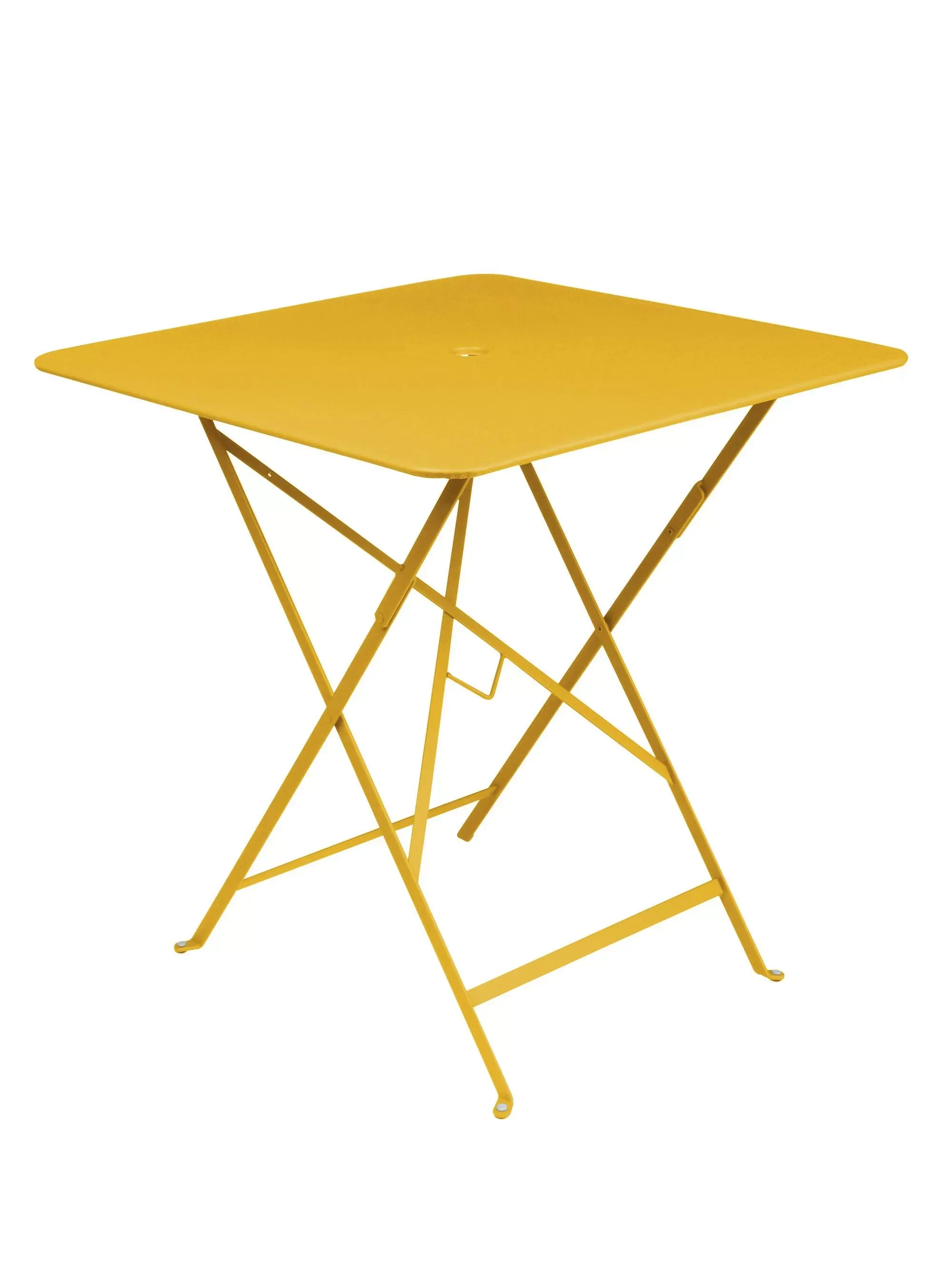 Table Carrée Pliante 71 x 71 cm Bistro en Acier