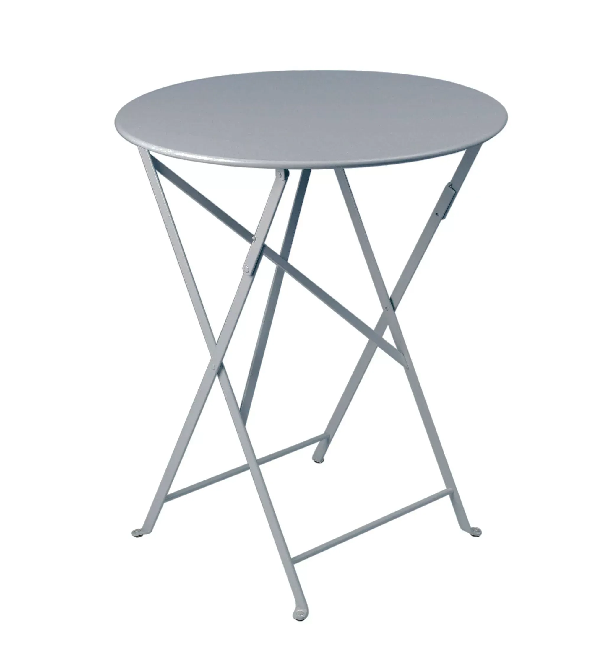 Table Ronde Pliante Ø60 cm Bistro en Acier