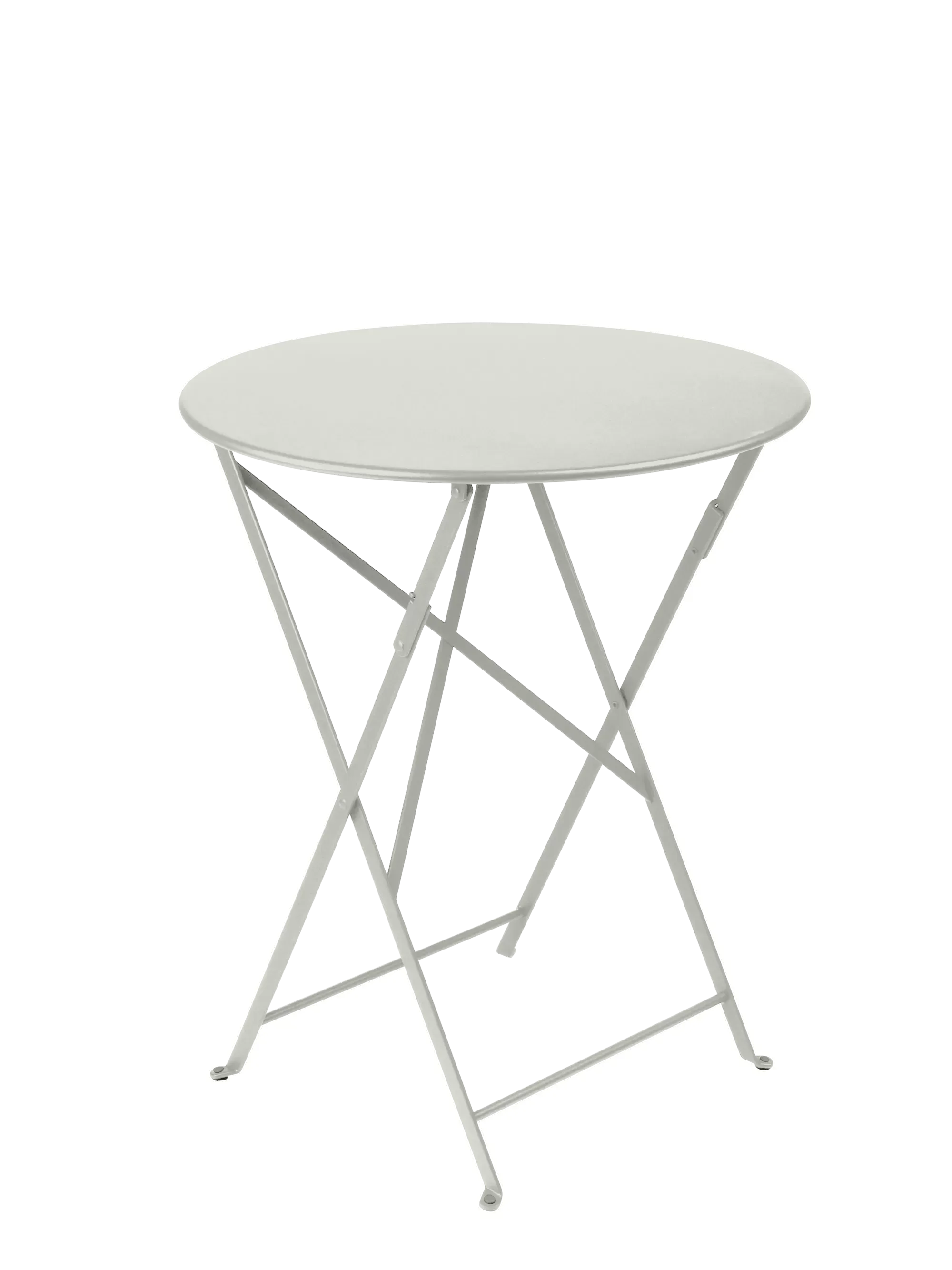 Table Ronde Pliante Ø60 cm Bistro en Acier