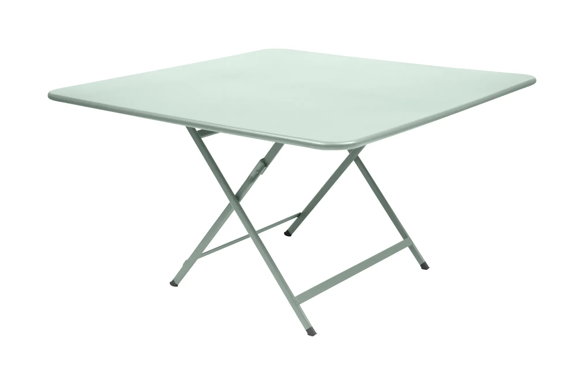 Table Carrée Pliante 128 x 128 cm Caractère en Acier