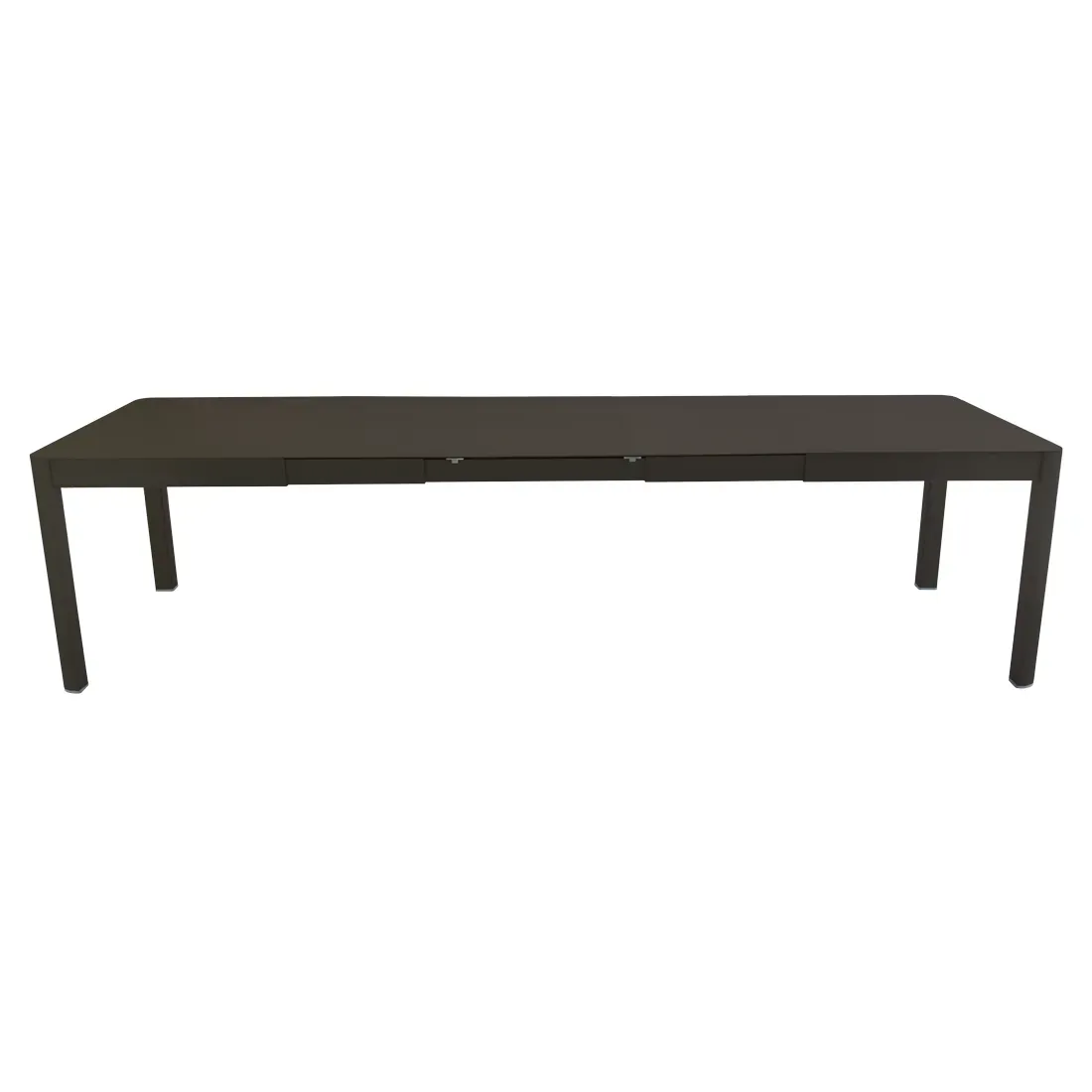 Table Rectangulaire Extensible 149/299 x 100 cm Ribambelle en Aluminium