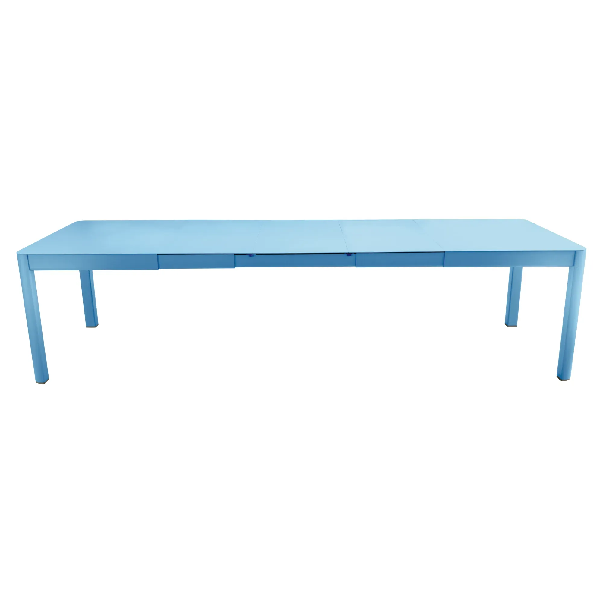 Table Rectangulaire Extensible 149/299 x 100 cm Ribambelle en Aluminium