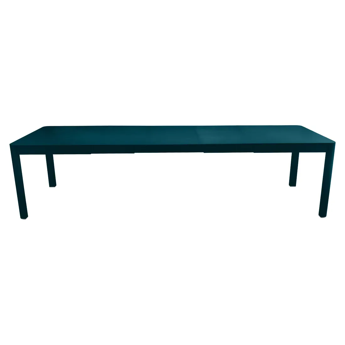 Table Rectangulaire Extensible 149/299 x 100 cm Ribambelle en Aluminium