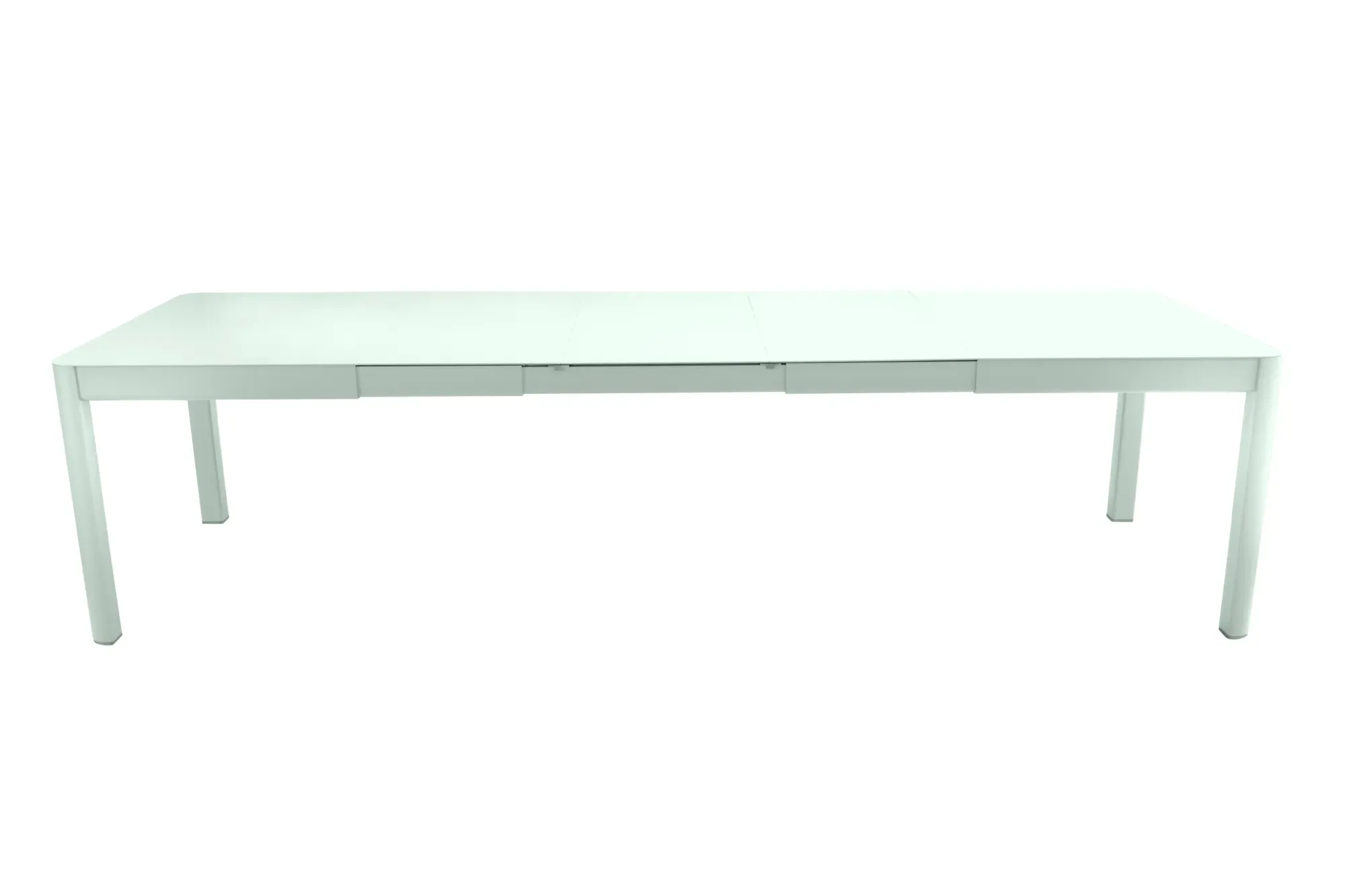 Table Rectangulaire Extensible 149/299 x 100 cm Ribambelle en Aluminium