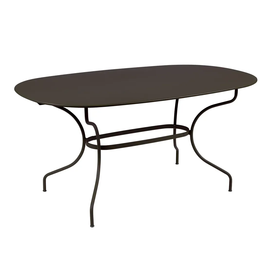 Table Ovale 160 x 90 cm Opéra+ en Acier