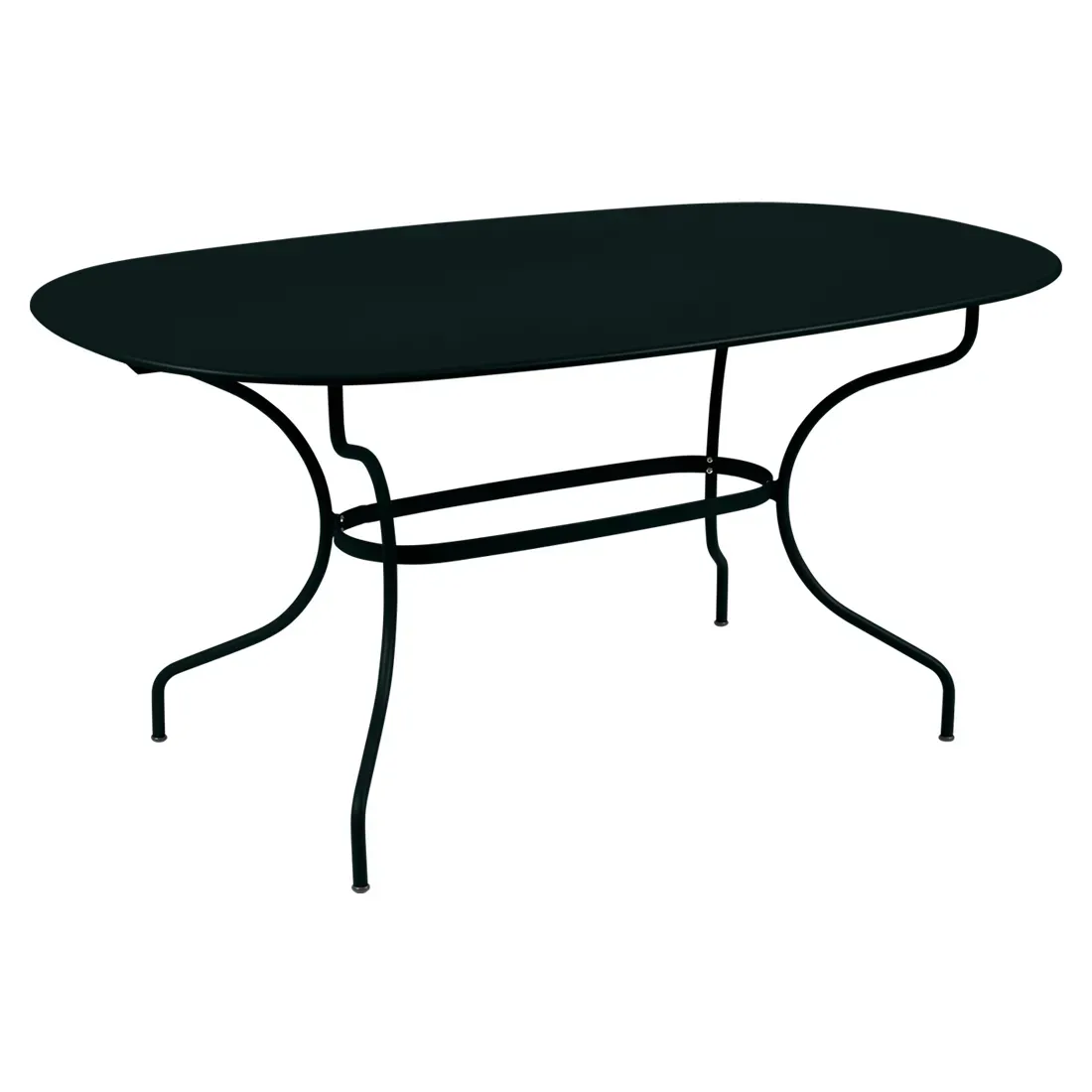 Table Ovale 160 x 90 cm Opéra+ en Acier