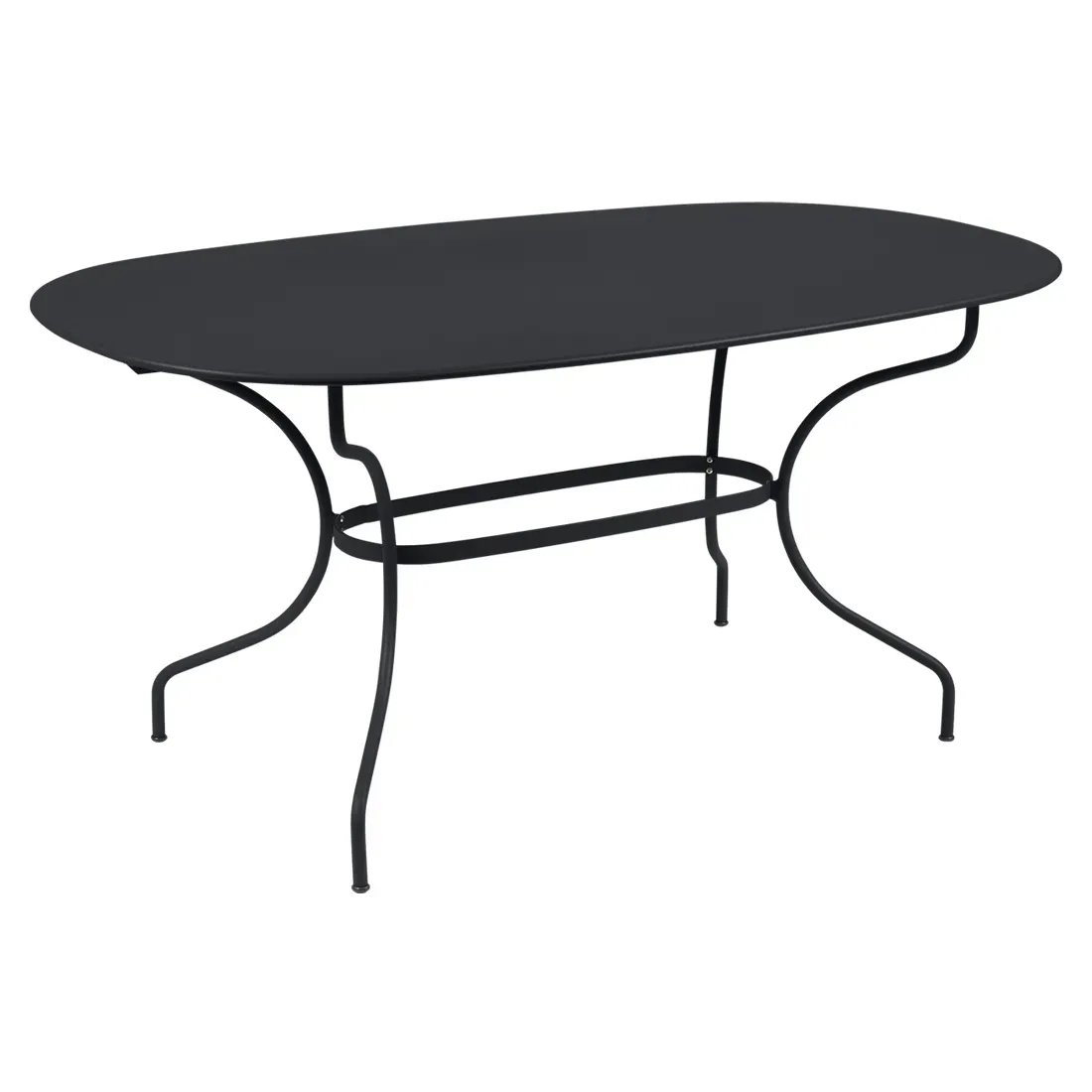 Table Ovale 160 x 90 cm Opéra+ en Acier