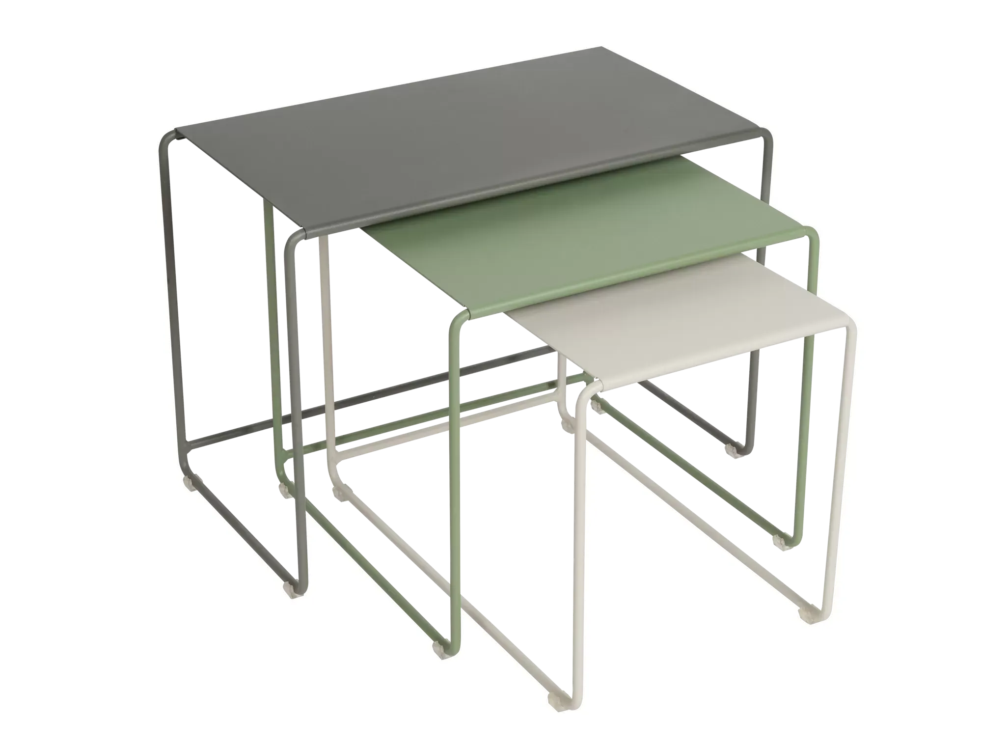 Trilogie de tables basses gigognes Evidence Nature Oulala