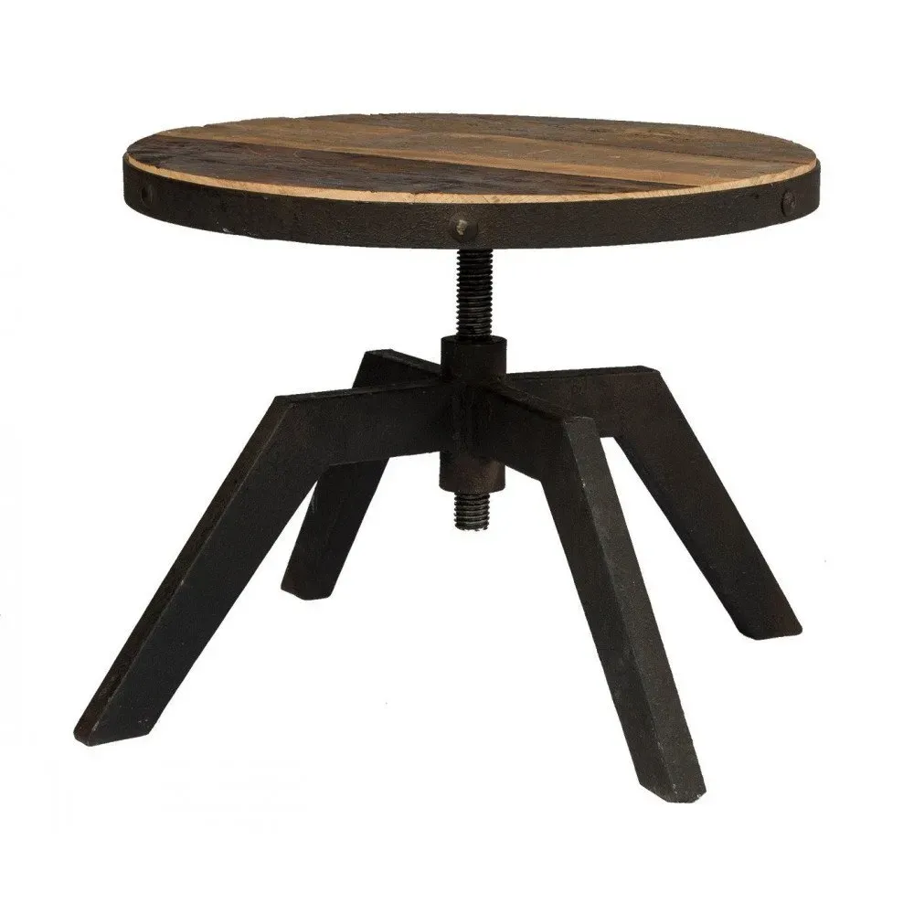 Table basse ronde Juliette  Style Industriel