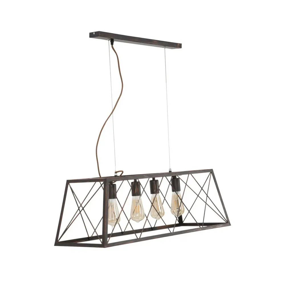 Lampe en Fer Dark Style Industriel