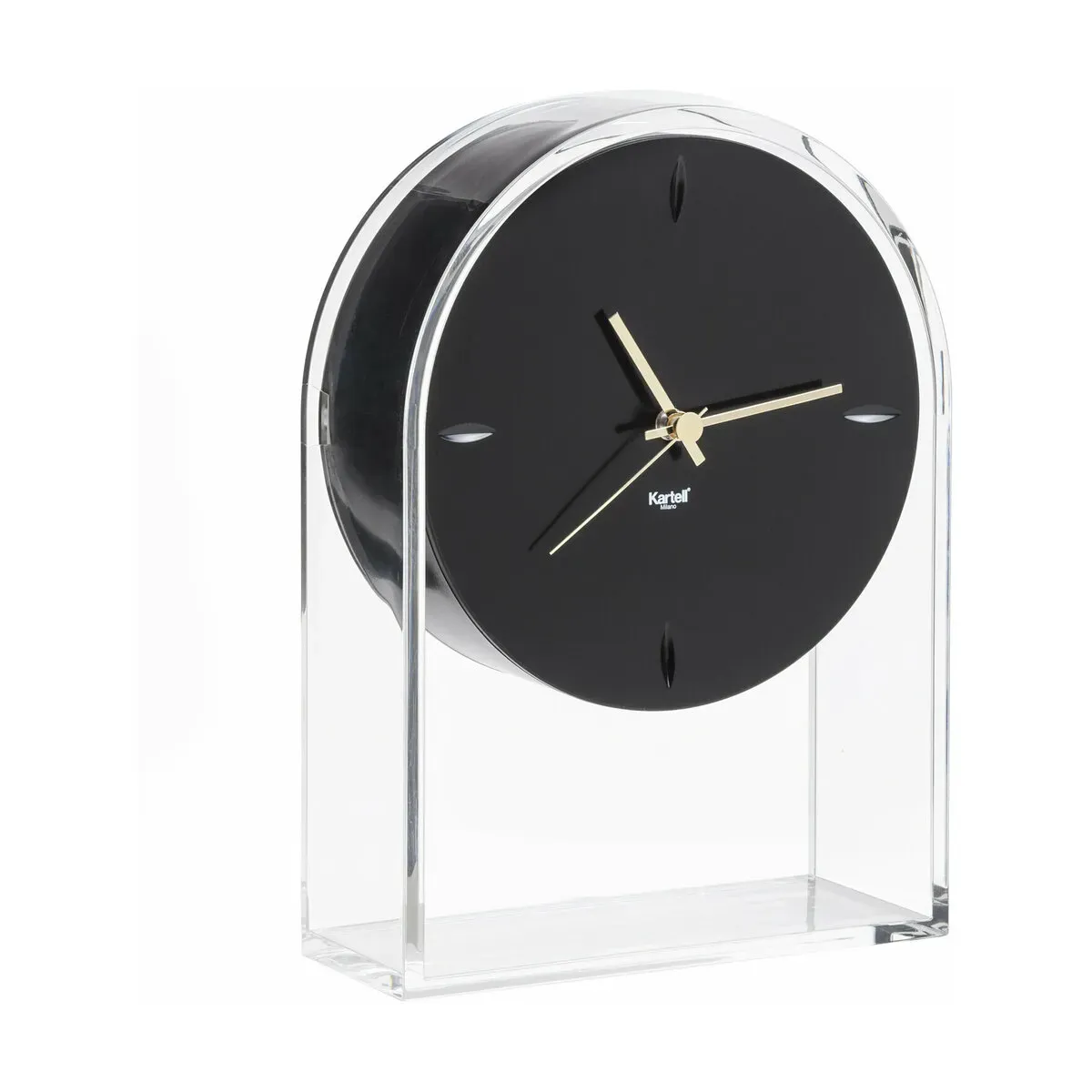 Horloge noir et transparent Air du temps - Kartell