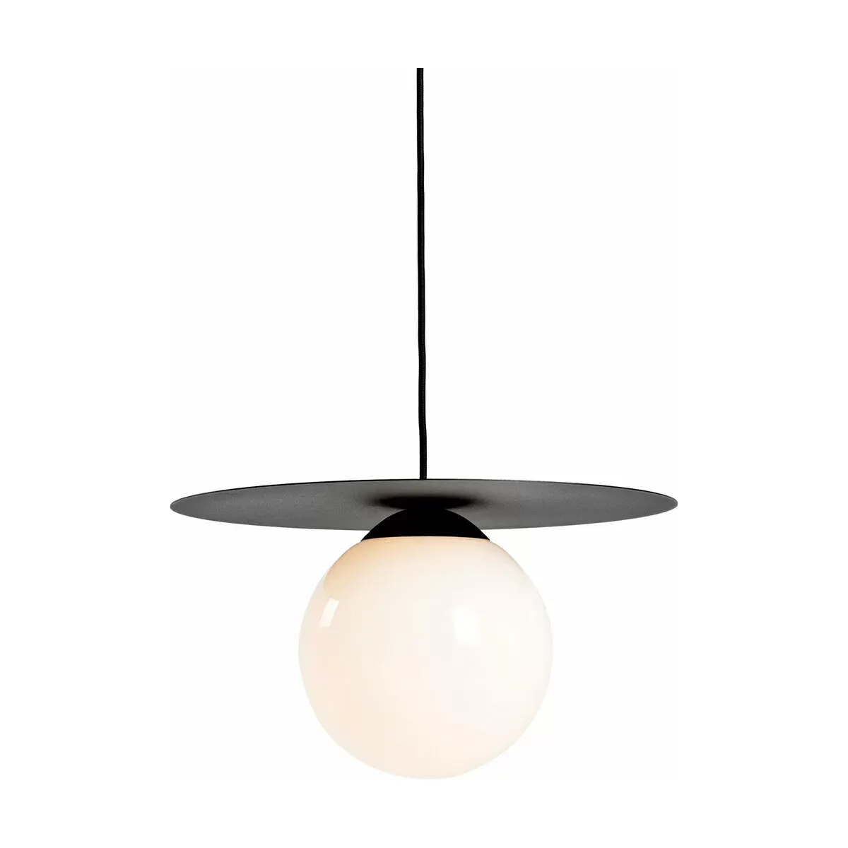 Suspension blanche 30 cm Skiva Ball - Custom Form