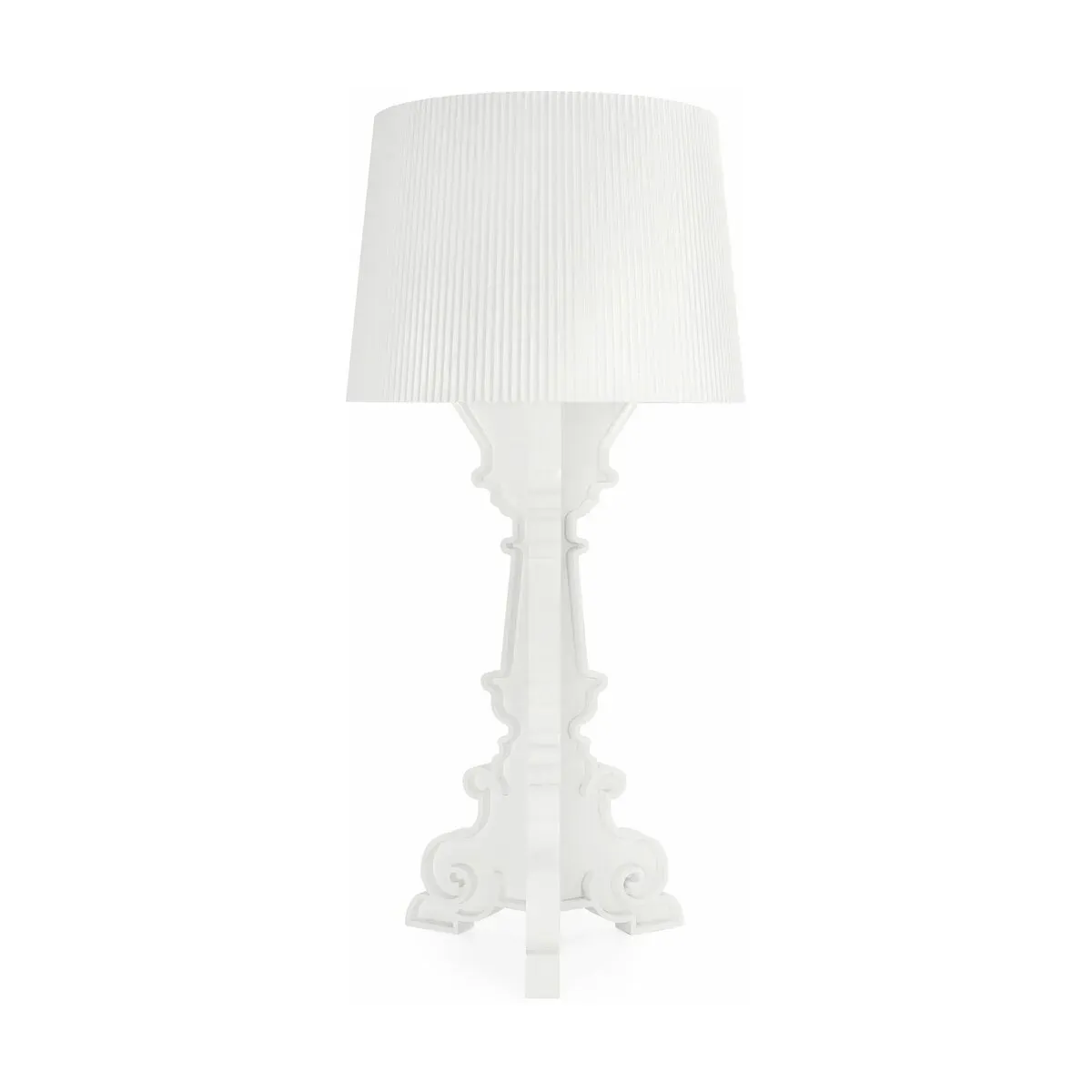 Lampe à hauteur réglable blanc mat Bourgie - Kartell