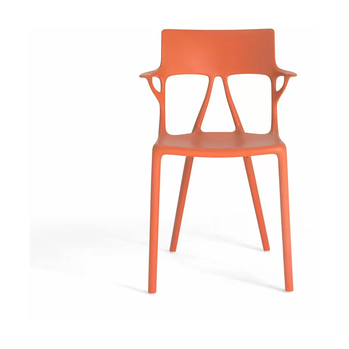 Chaise avec accoudoirs orange A.I - Kartell