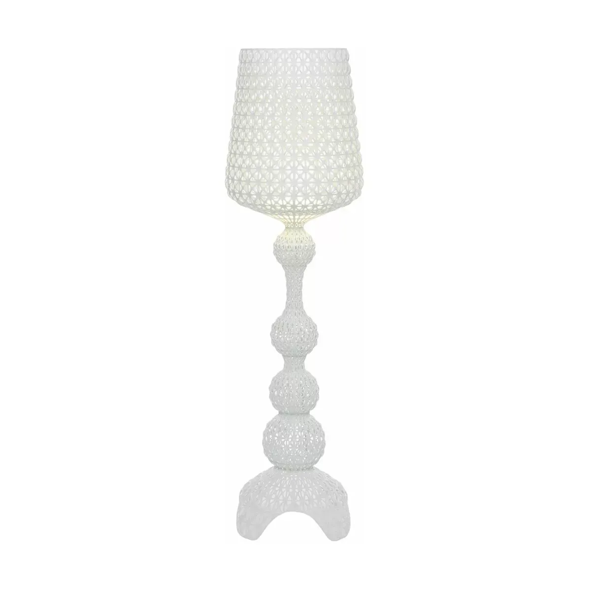 Lampadaire blanc Kabuki - Kartell