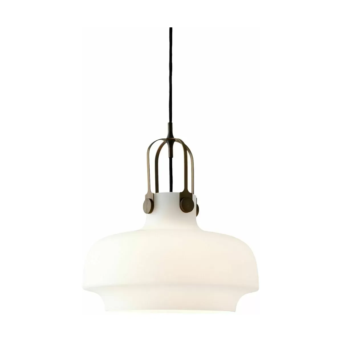 Suspension en verre opale blanc Copenhagen SC7 - &tradition