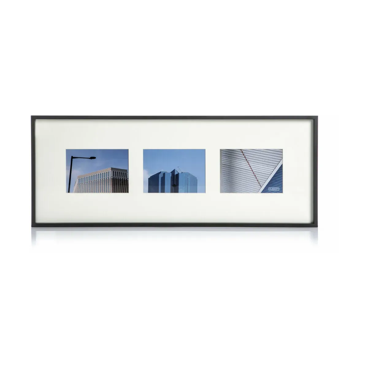 Cadre photos noir 76 x 29 cm Leon - XLBoom