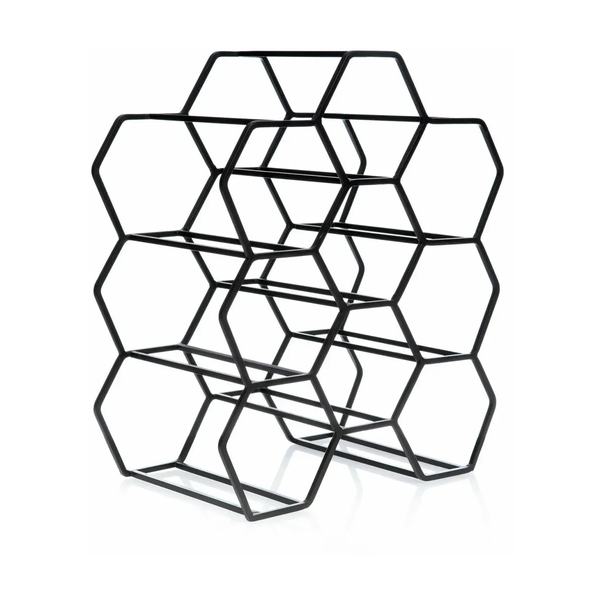 Casier à vin 9 bouteilles noir Pico - XLBoom