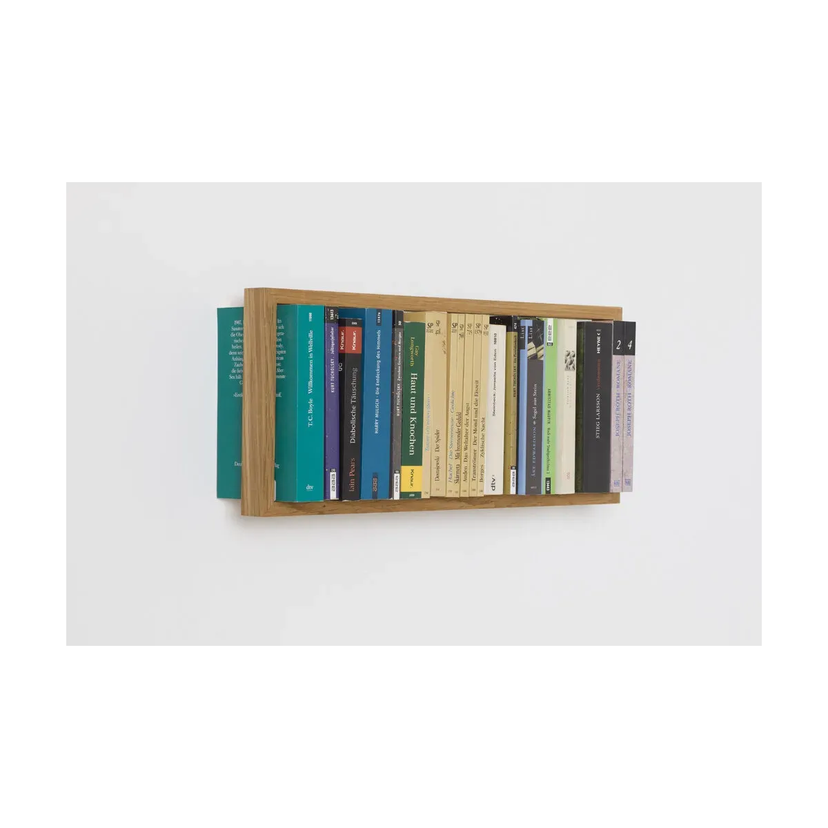 Etagère murale pour livres en bois de chêne naturel 22,3x50,5x9cm B2 - Das kleine b